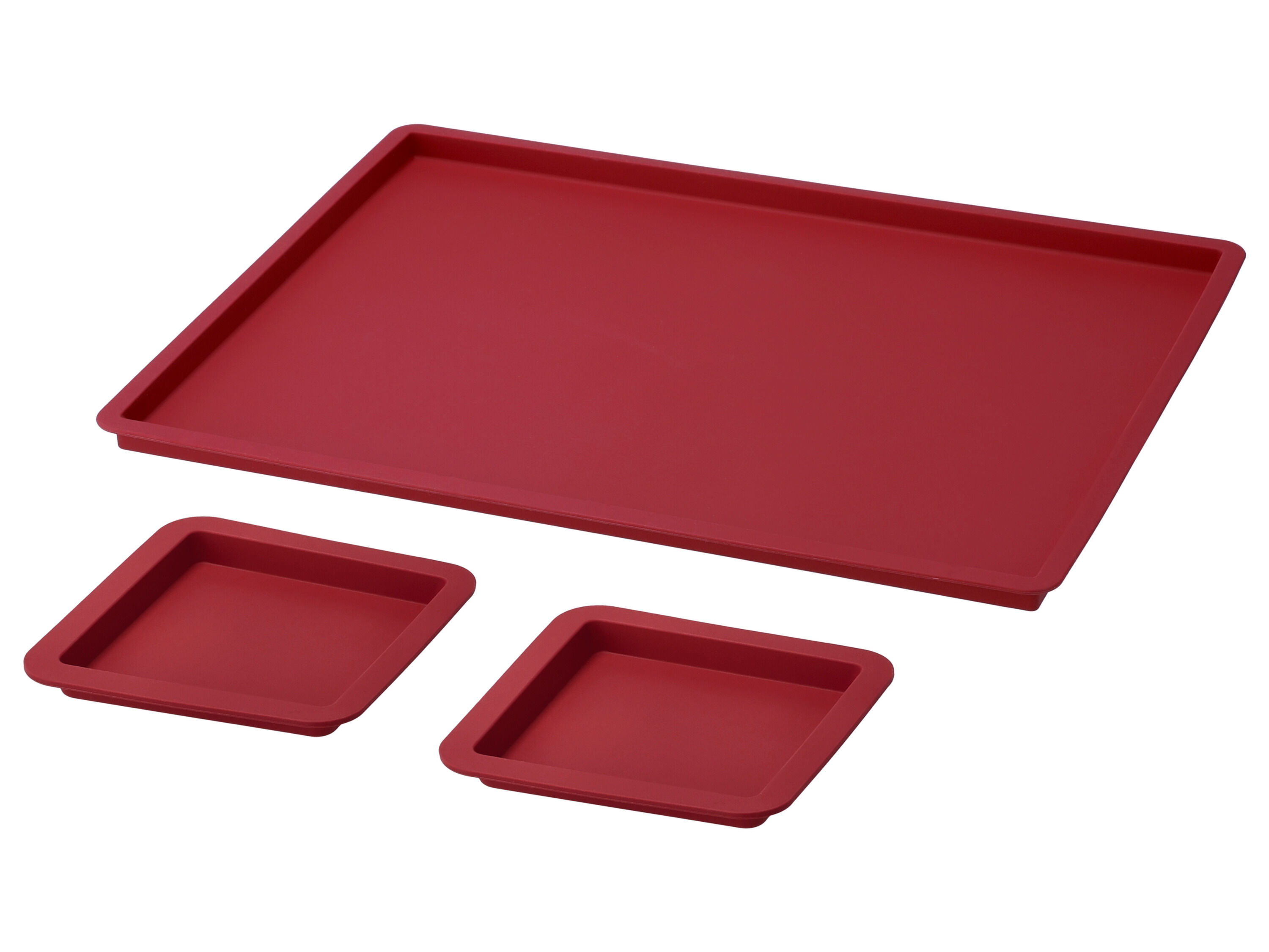 SILVERCREST Siliconen bakaccessoires (Bakmat set van 3) - 4052916565407