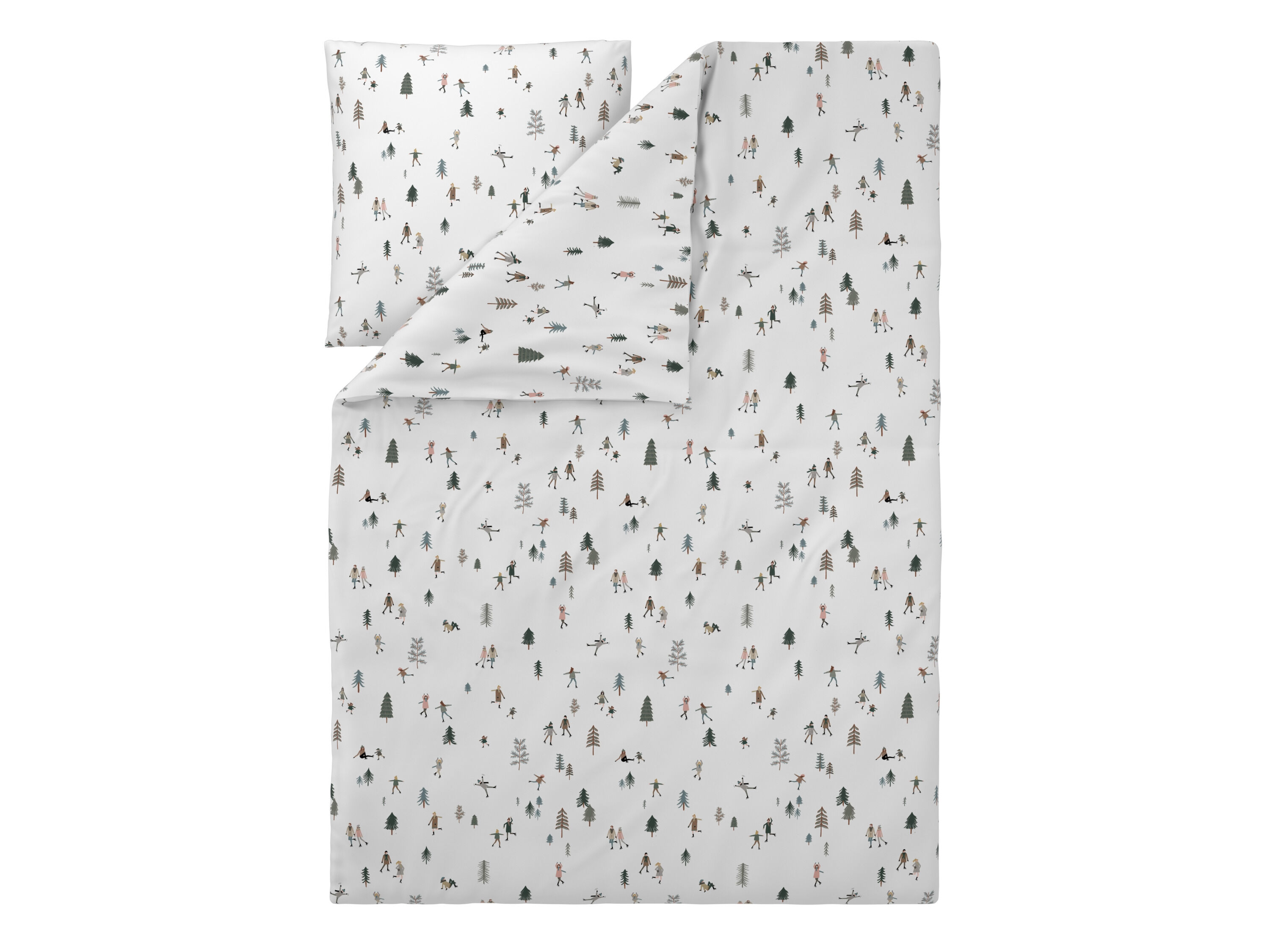 LIVARNO Dekbedovertrek 140 x 200 cm (Mensen) - 4052916817407