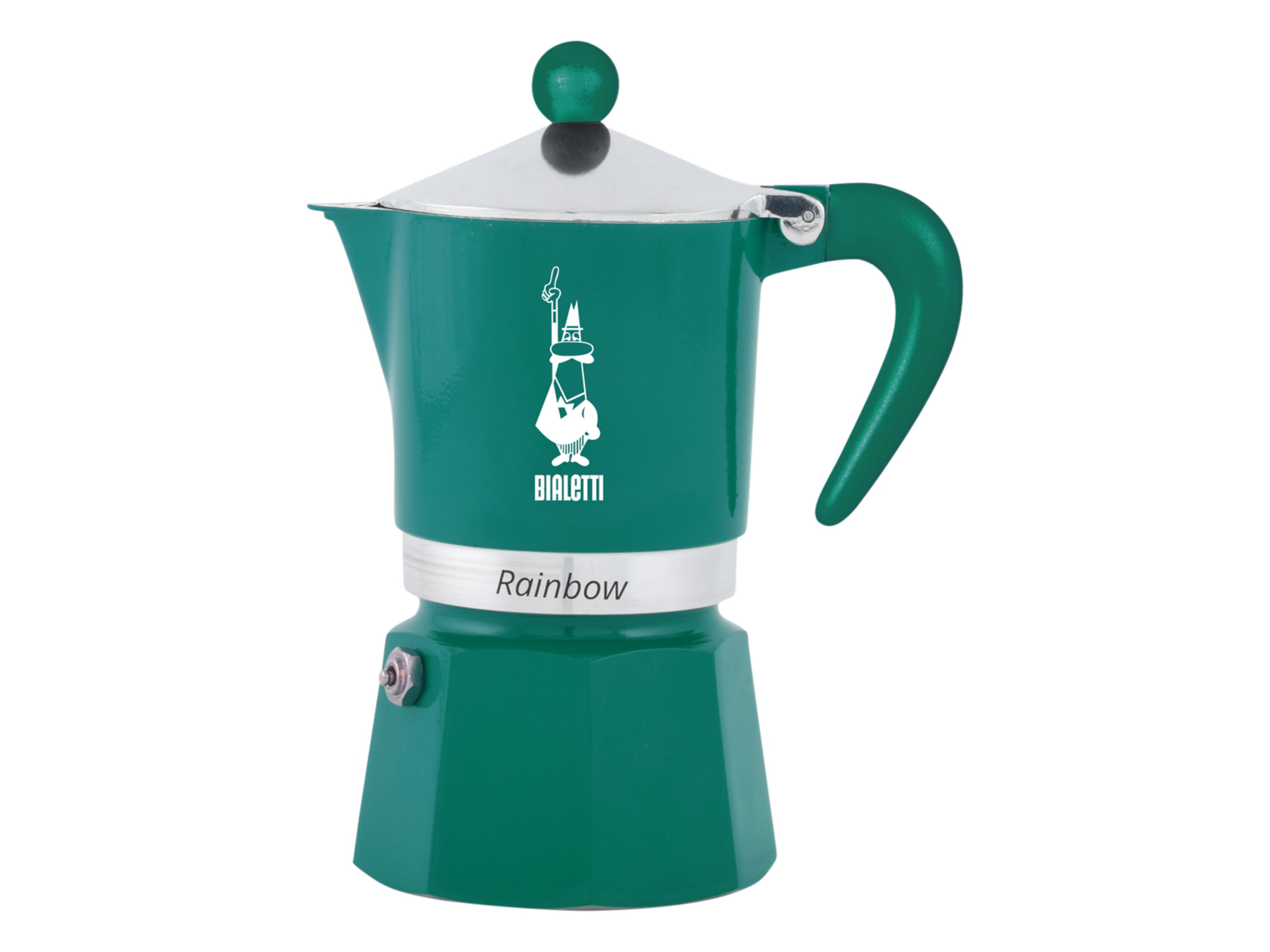 BIALETTI Percolator Rainbow (Groen) - 8006363098014