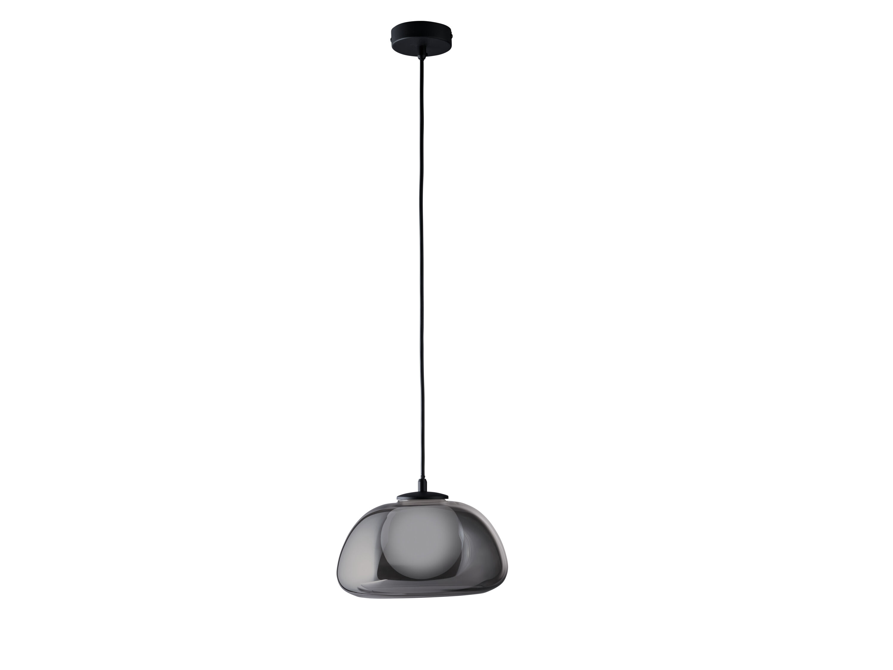 LIVARNO home LED-hanglamp (Grijs glas) - 4052916549476