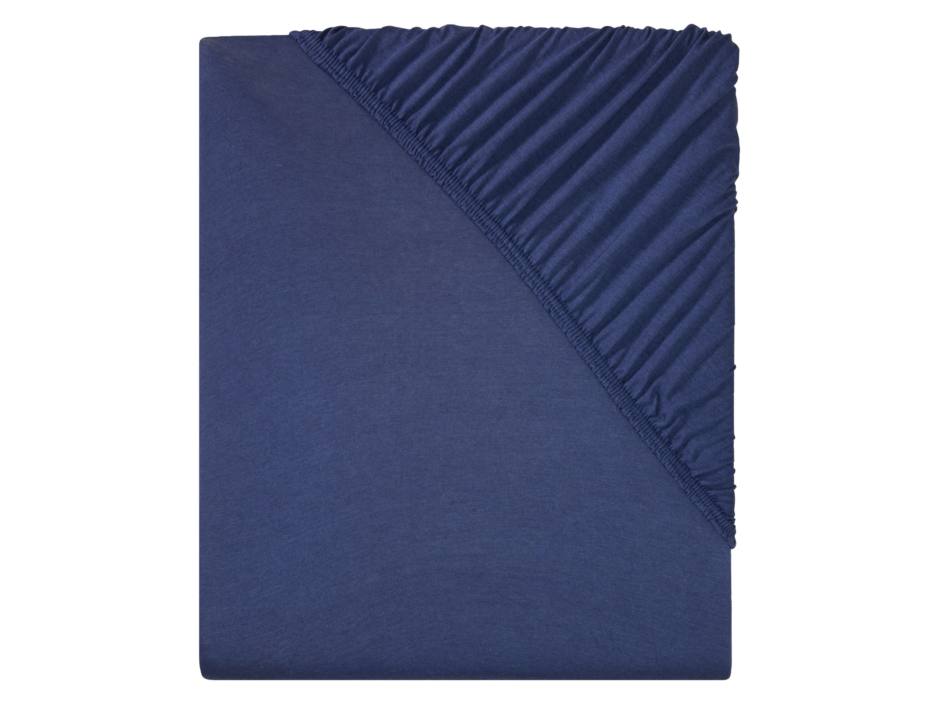 LIVARNO home Jersey hoeslaken 140-160 x 200 cm (Marineblauw) - 4052916428504