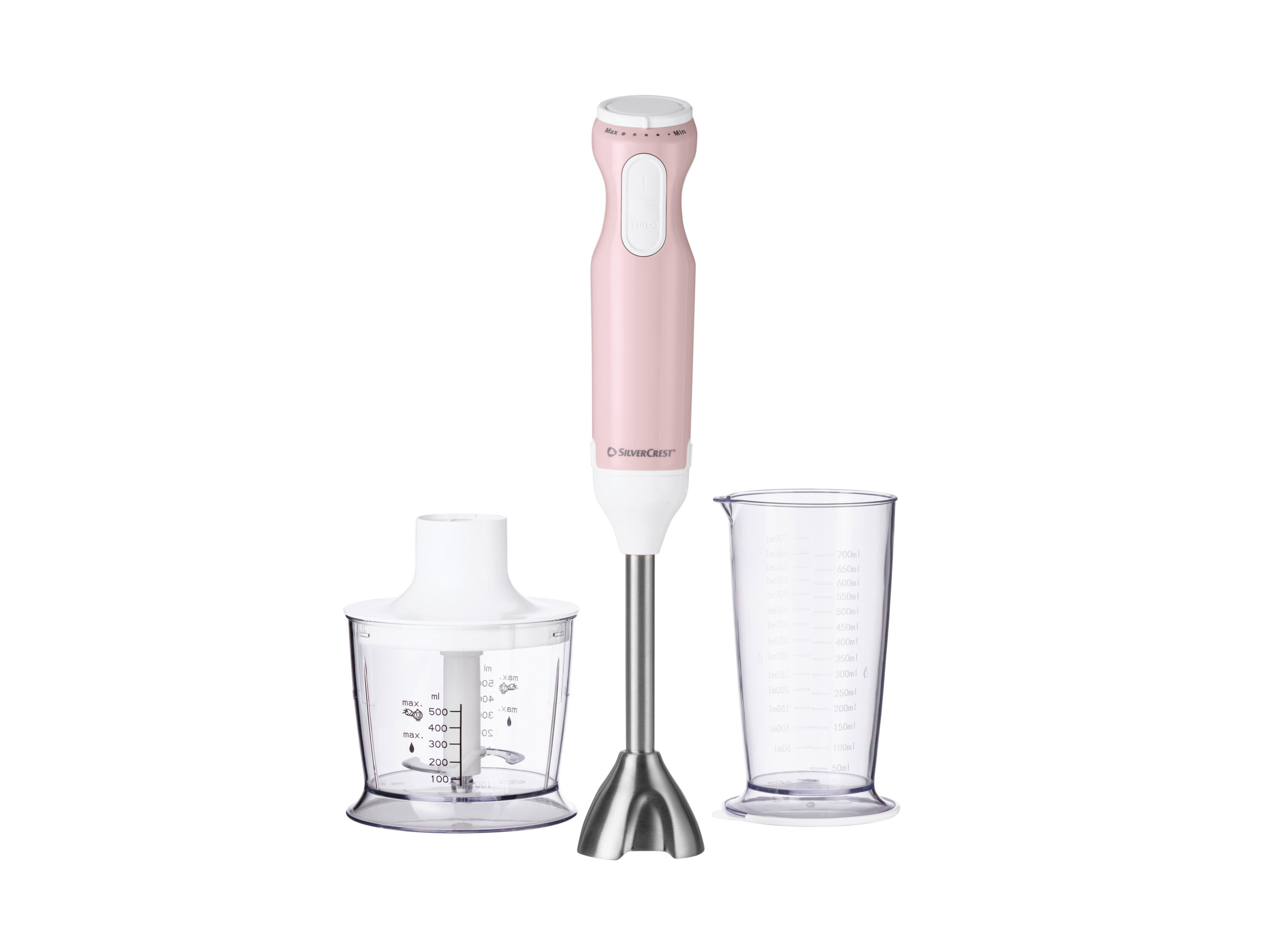 SILVERCREST Staafmixerset (Lichtroze) - 4052916893036