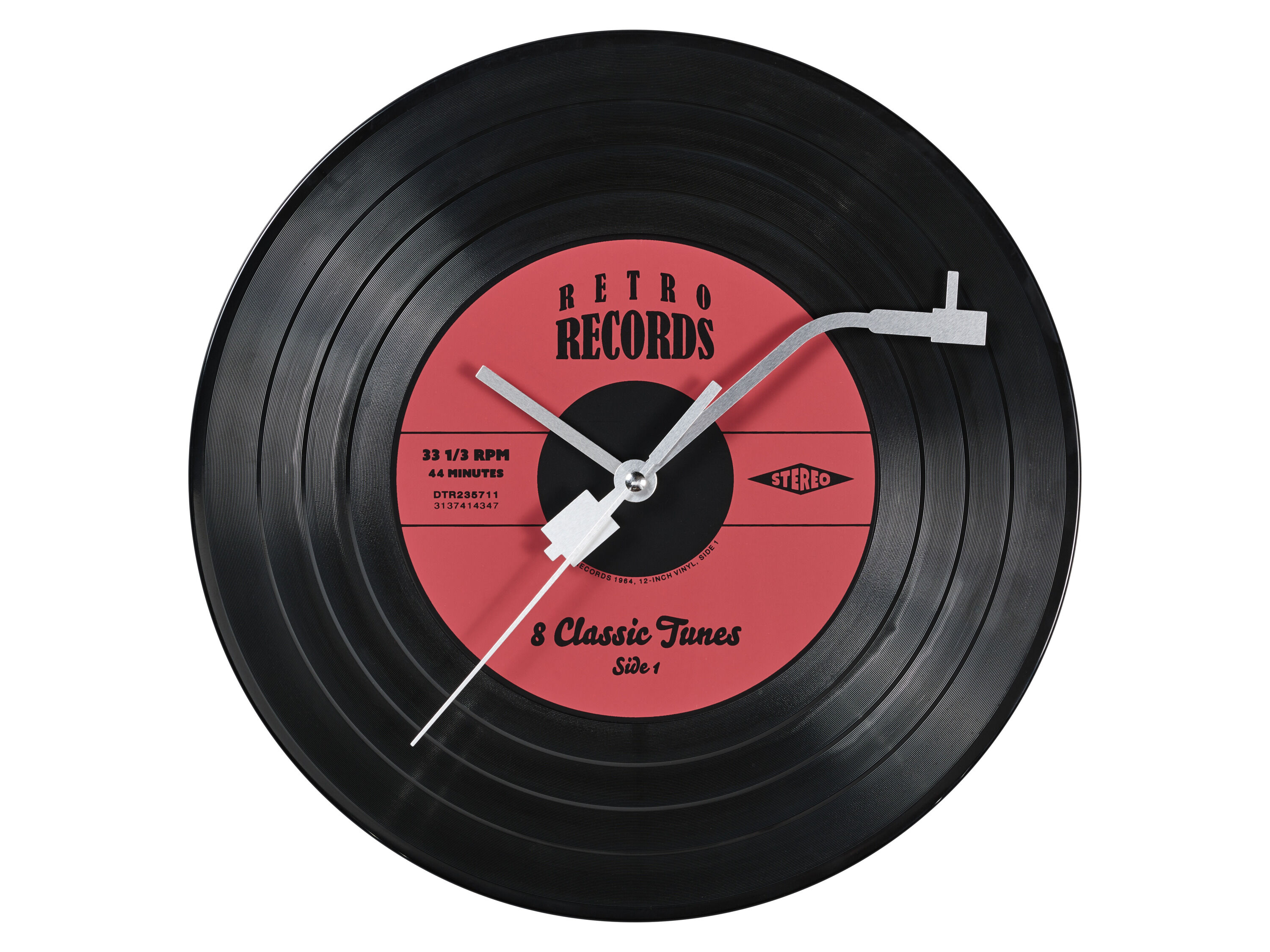 LIVARNO Wandklok (Secondewijzer zilverkleurig) - 4052916777428