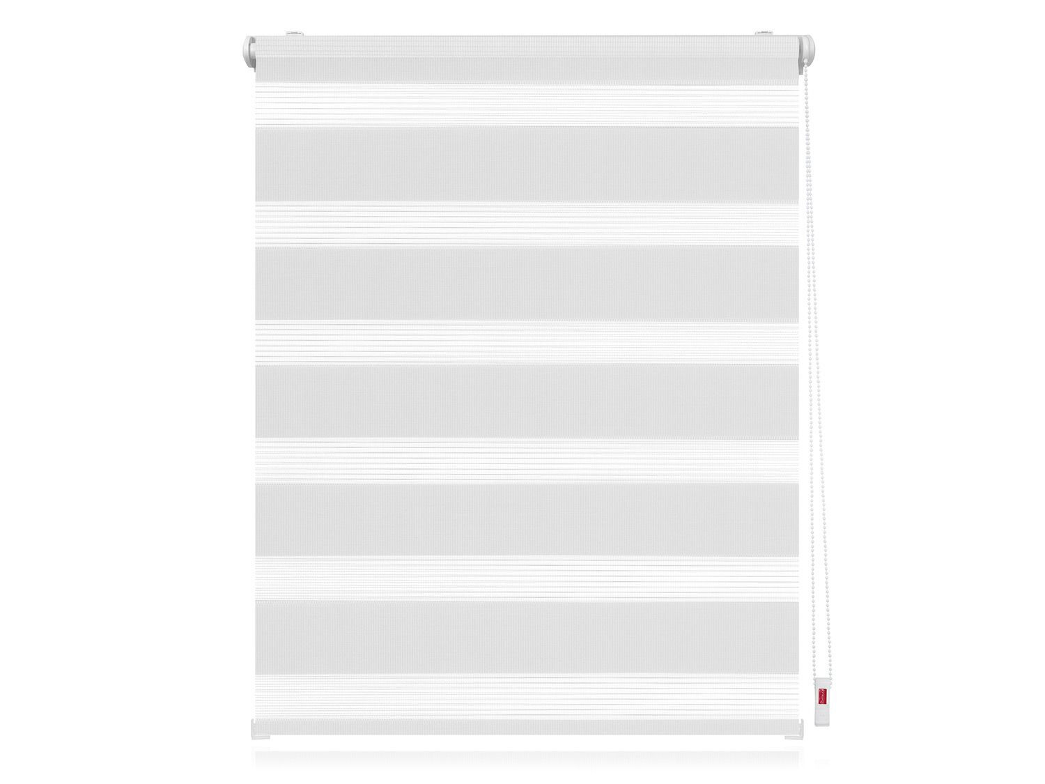 Lichtblick Duo rolgordijn Klemmfix (Wit, 60 x 220 cm) - 4250434158334