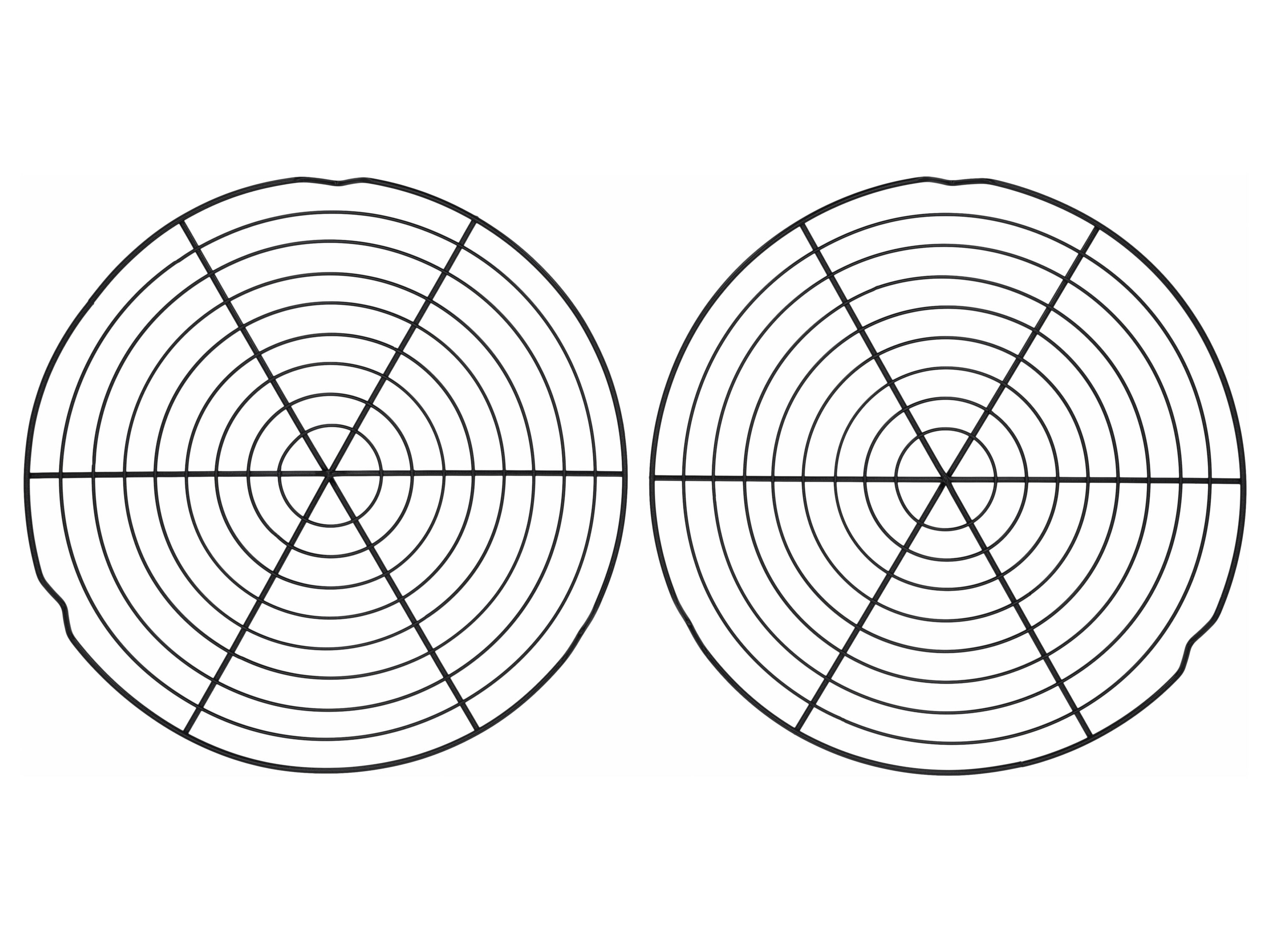 SILVERCREST Set van 2 bak- en afkoelroosters (Rond) - 4052916981528