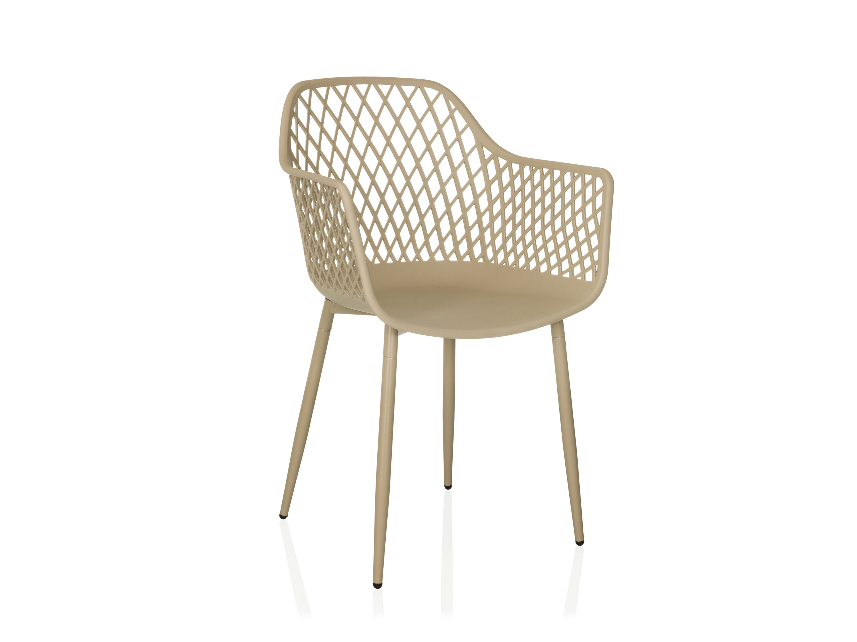 hjh LIVING Stoel Begio L (Beige) - 4064323107200