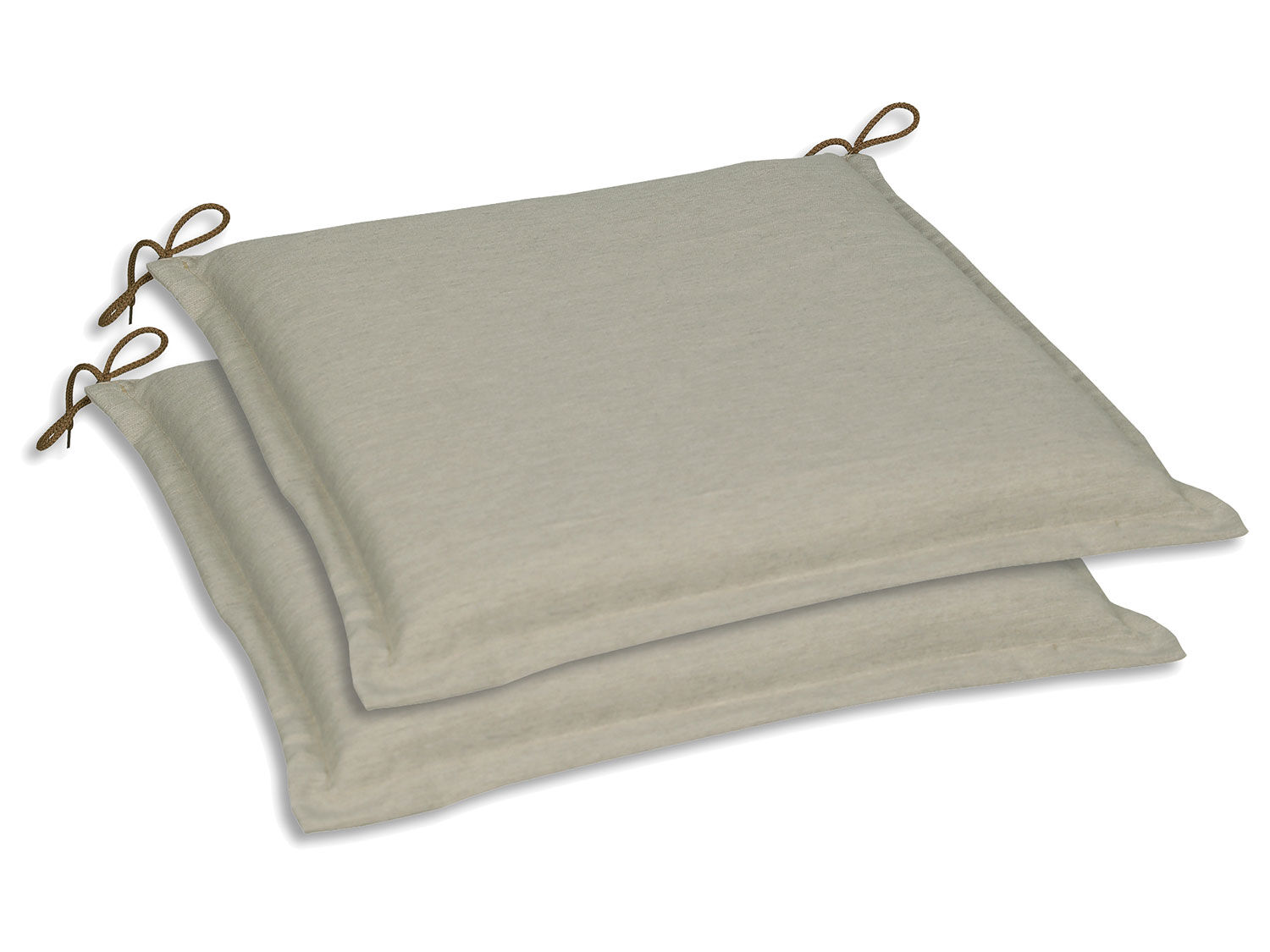 GO-DE Textil Tuinkussen (Set van 2 kussens, Beige) - 4014082068595