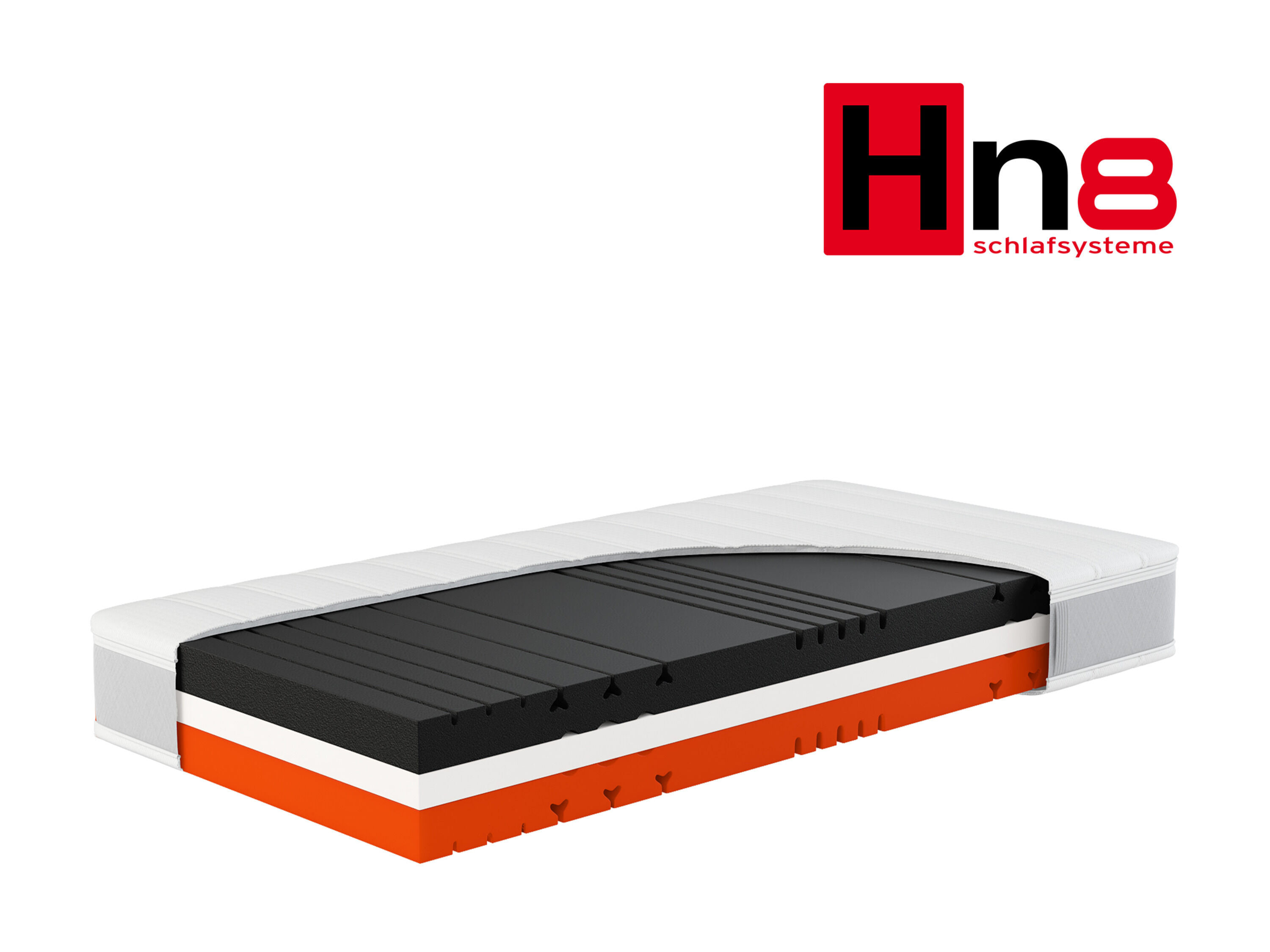 Hn8 Schlafsysteme Comfortschuim matras Sleep Balance Pro (Medium/stevig, 90 x 190 cm) - 4046277626099