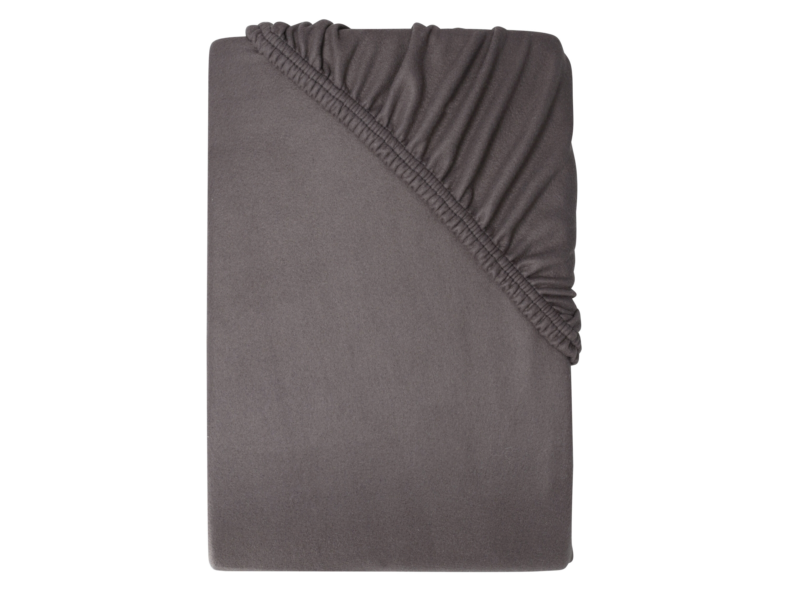 LIVARNO Hoeslaken Fleece 90-100x200 cm (Antraciet) - 4052916865224