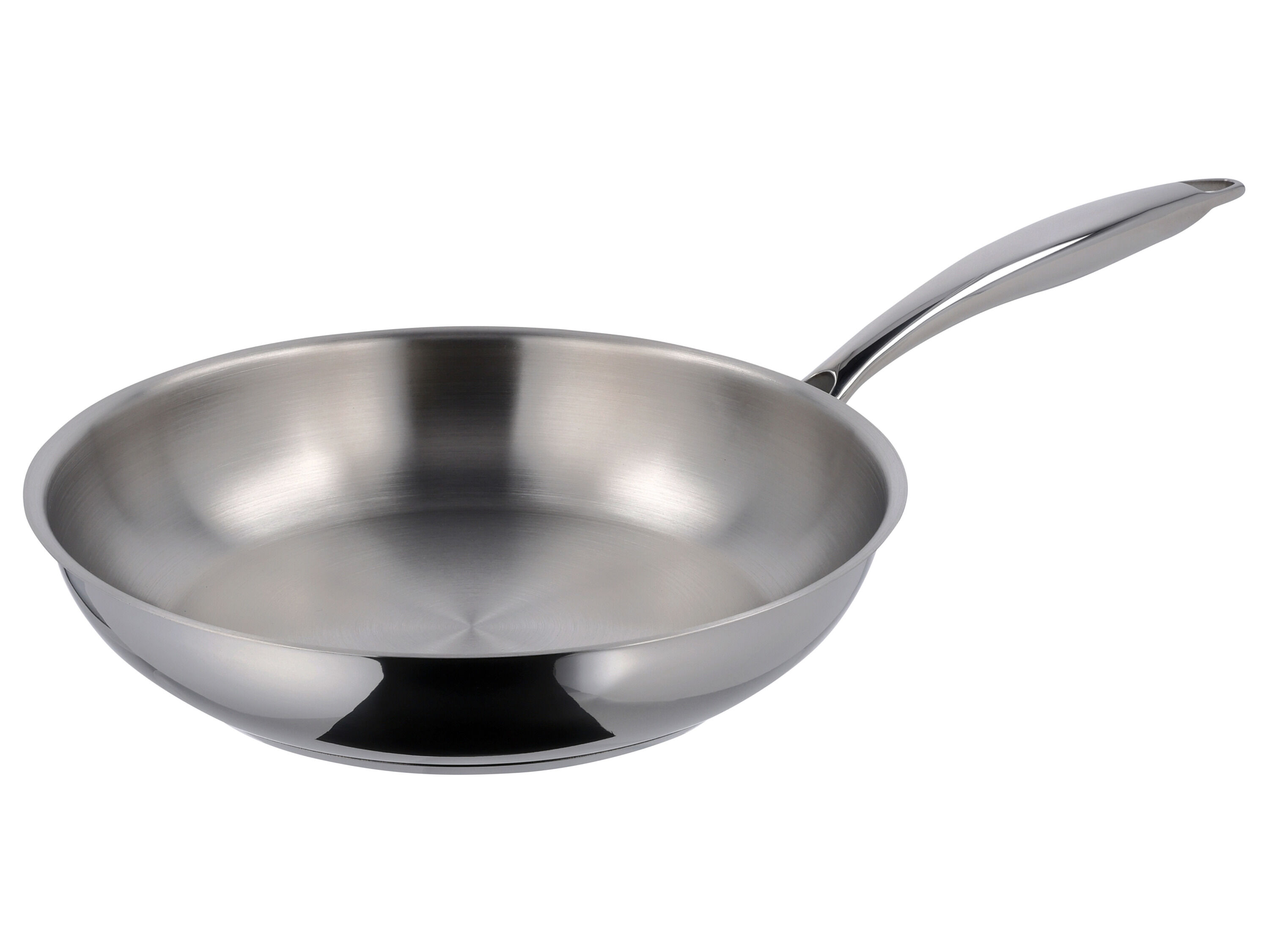 SILVERCREST RVS koekenpan 24 cm (Niet gecoat) - 4054599240787