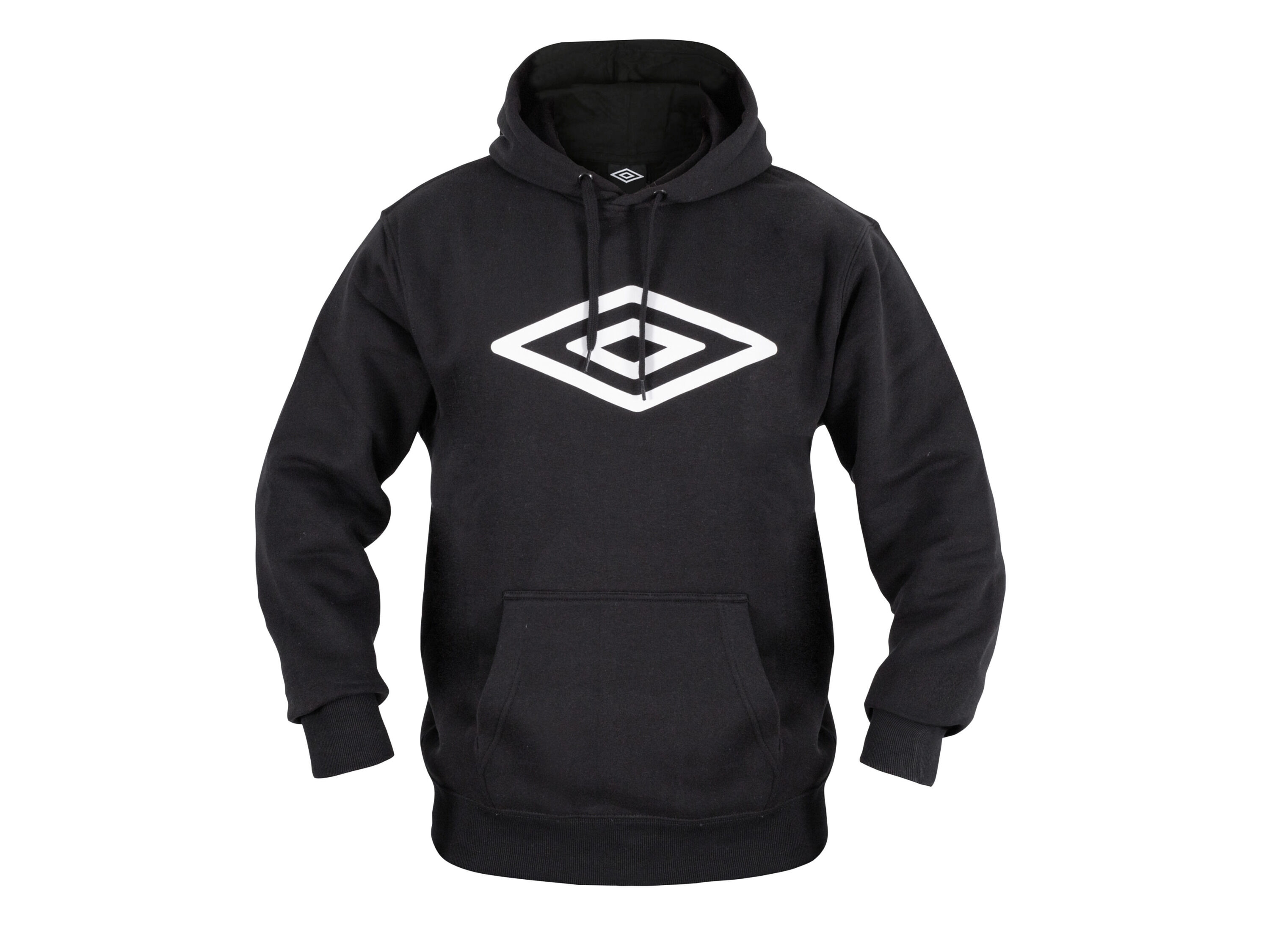 UMBRO Heren hoodie (L, Zwart) - 5054488998583
