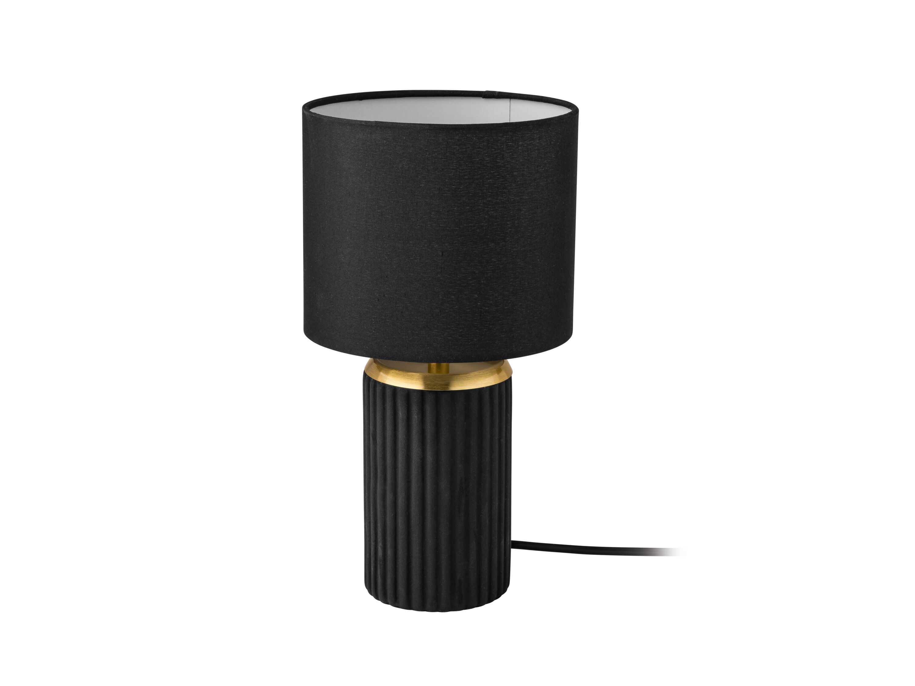 LIVARNO Keramische tafellamp (Zwart) - 4052916848753