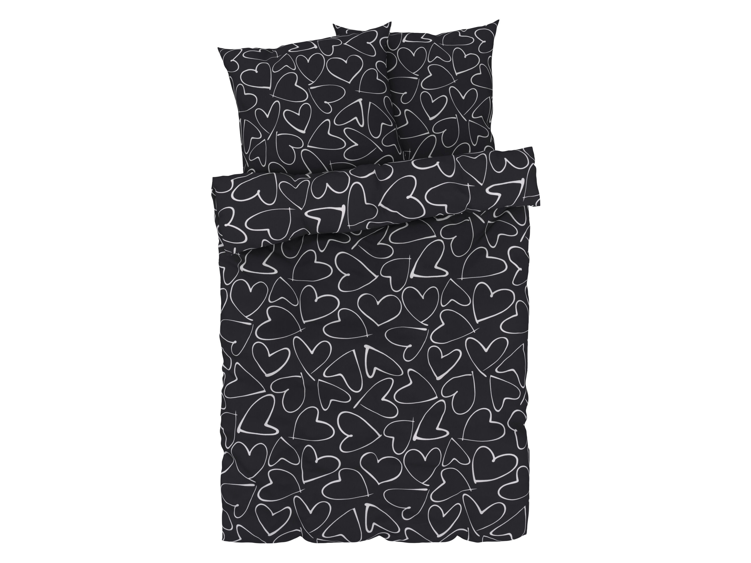 LIVARNO home Luxe Renforcé Beddengoed 240x220 cm (Hartjes) - 4052916183663