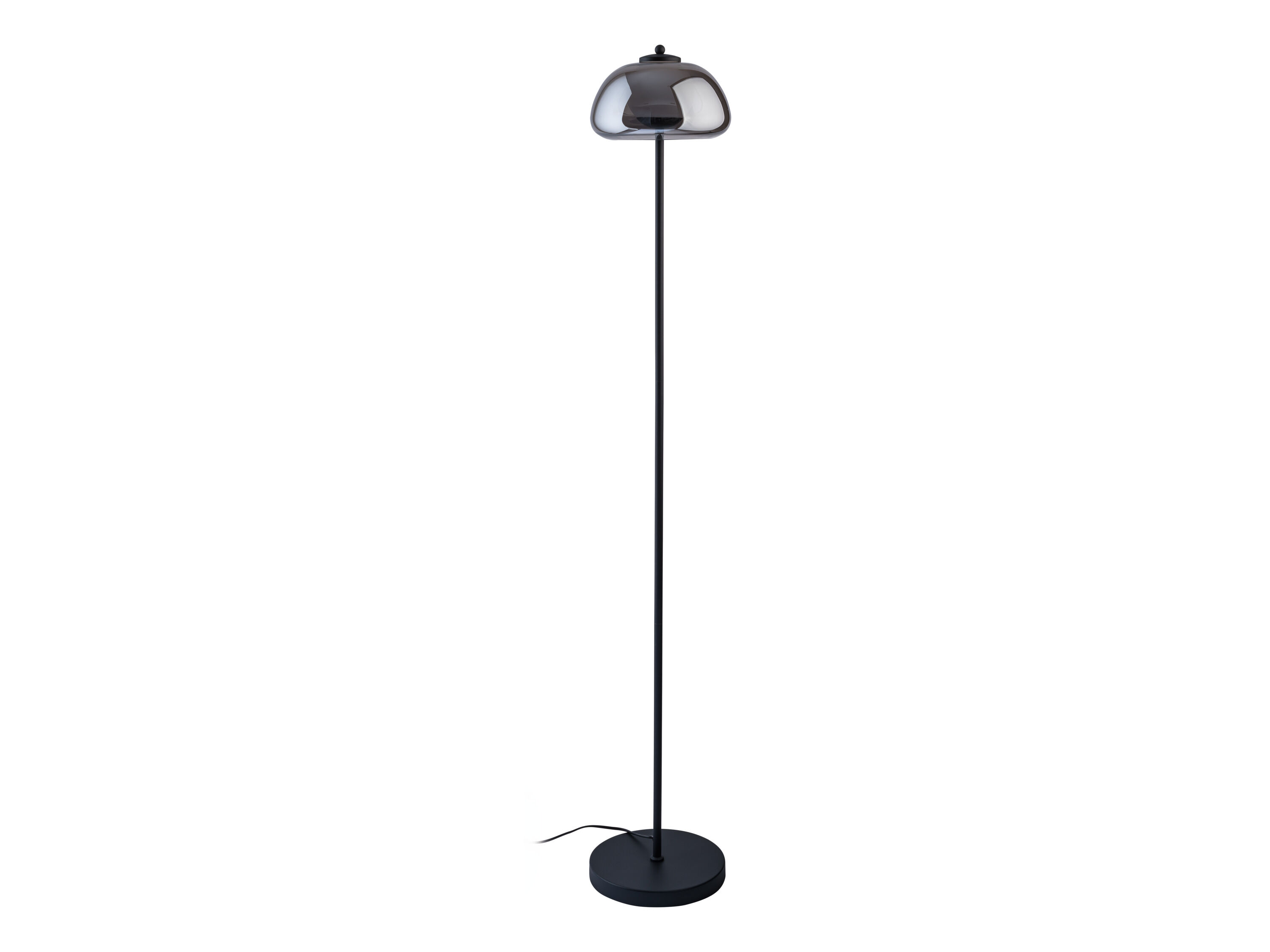 LIVARNO home Staande lamp (Grijs glas) - 4052916549452