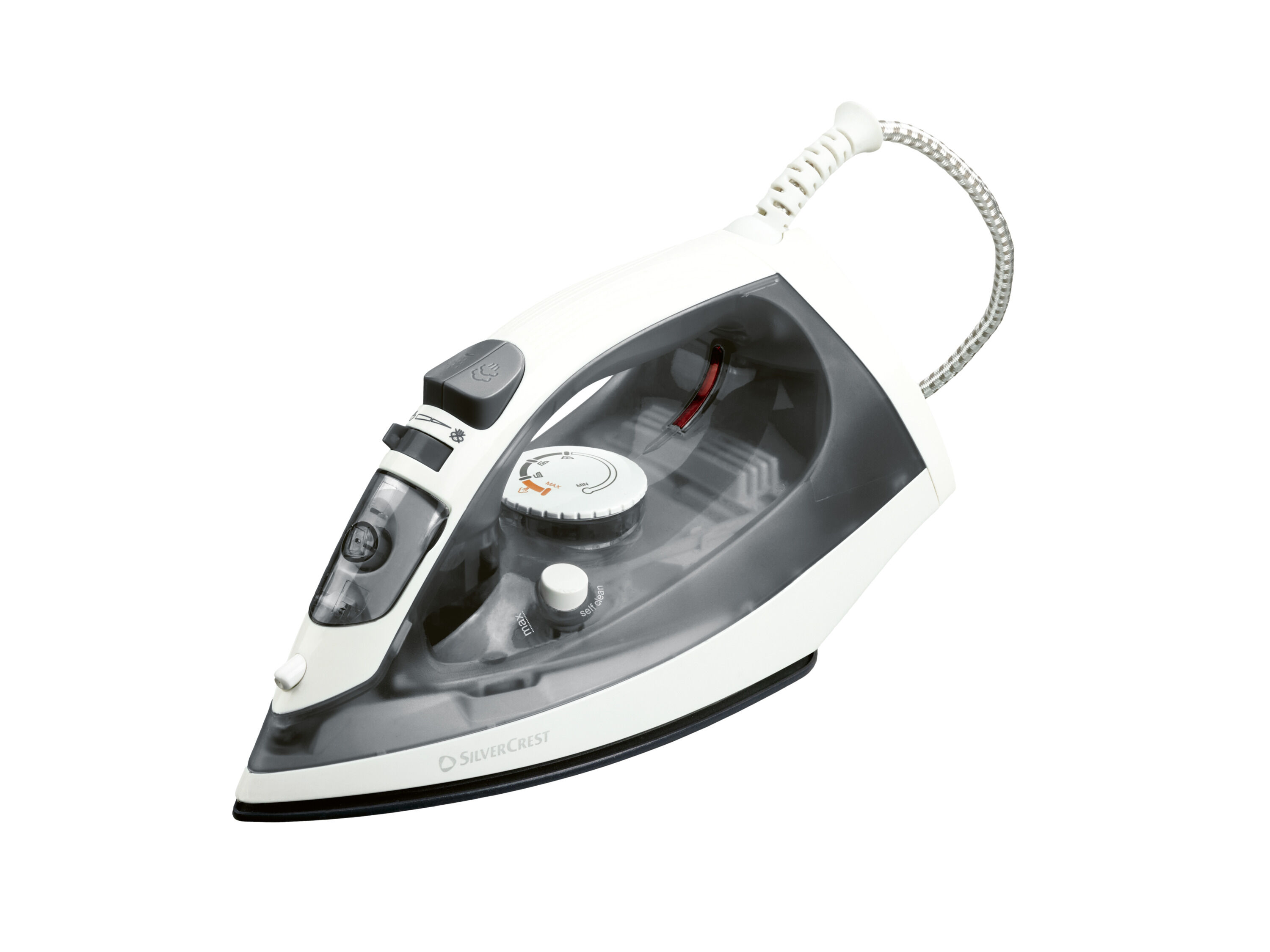 SILVERCREST Stoomstrijkijzer (Wit/grijs) - 4052916879122