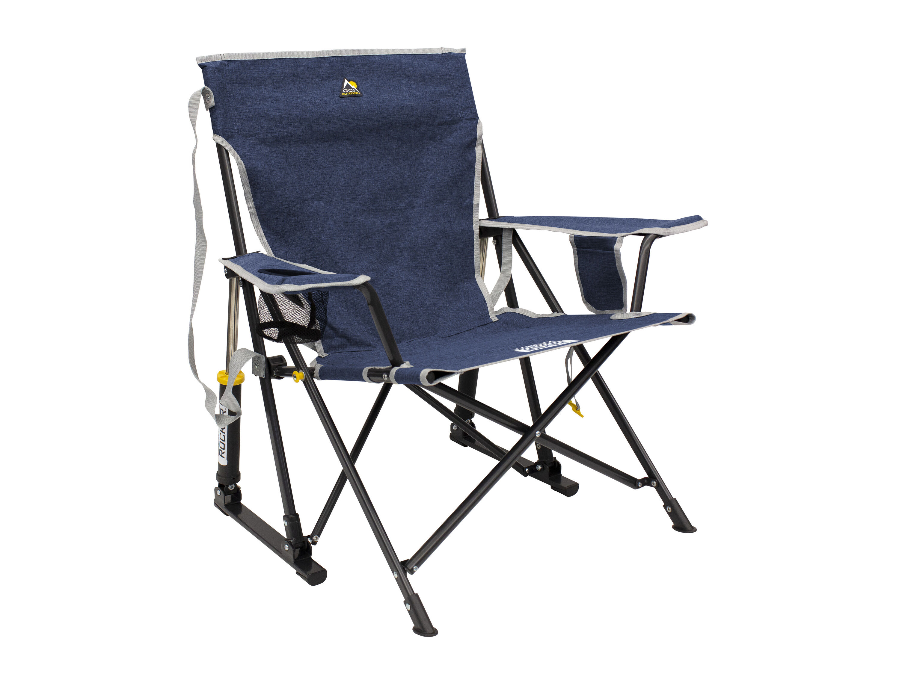 GCI Kickback Rocker™ Campingstoel met schommelfunctie (indigo heide) - 0631444007425