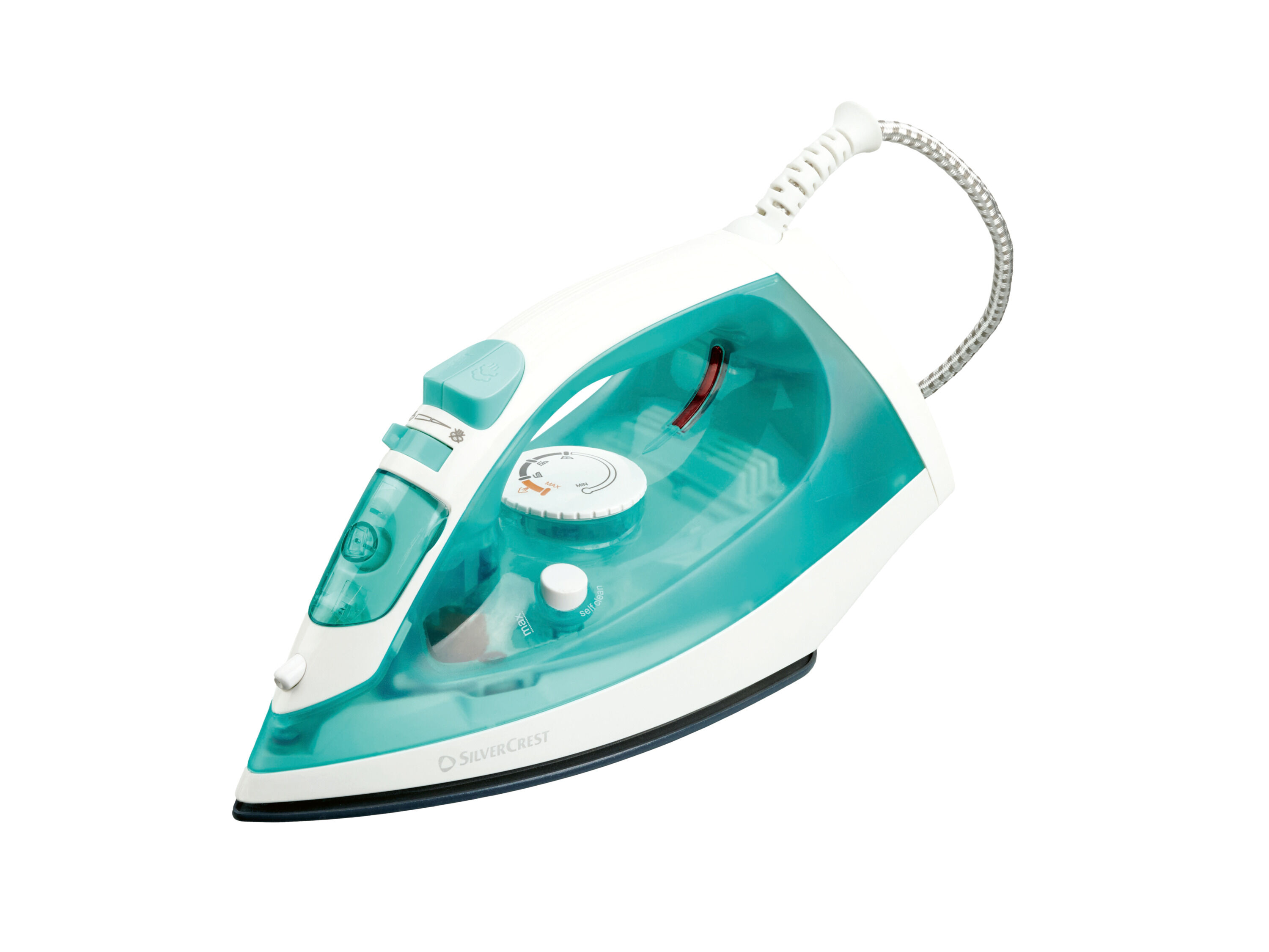 SILVERCREST Stoomstrijkijzer (Wit/mint) - 4052916879153