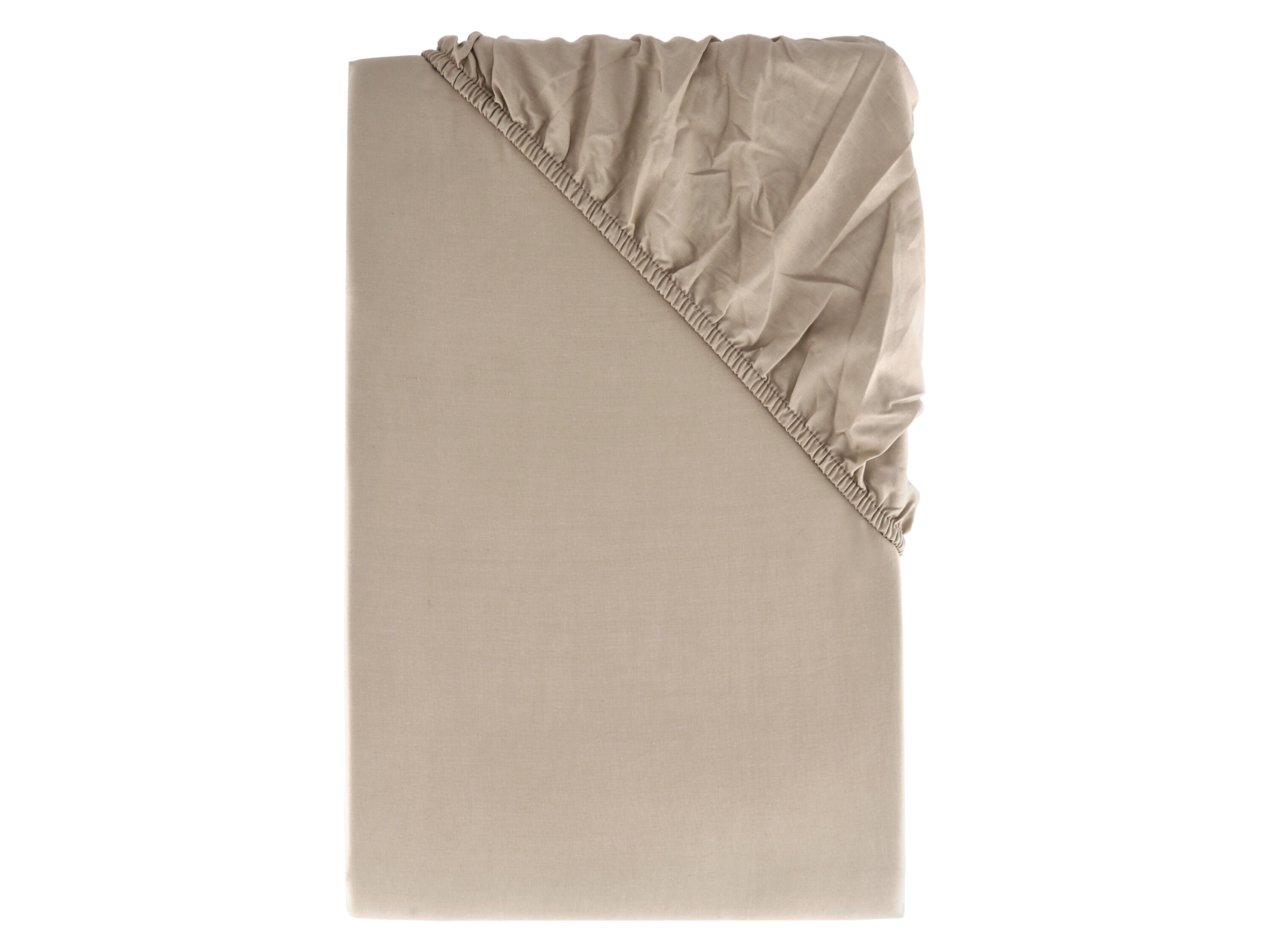 LIVARNO home Percale hoeslaken 90-100 x 200 cm (Beige) - 4052916578841