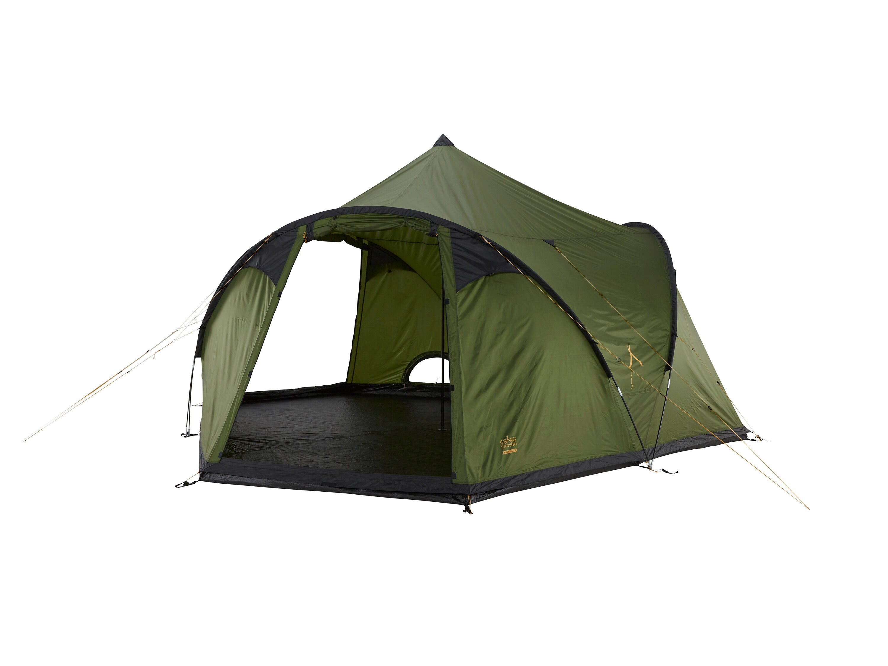 Grand Canyon 10-persoons tent Black Knob (Capulet Olive) - 5703384084400