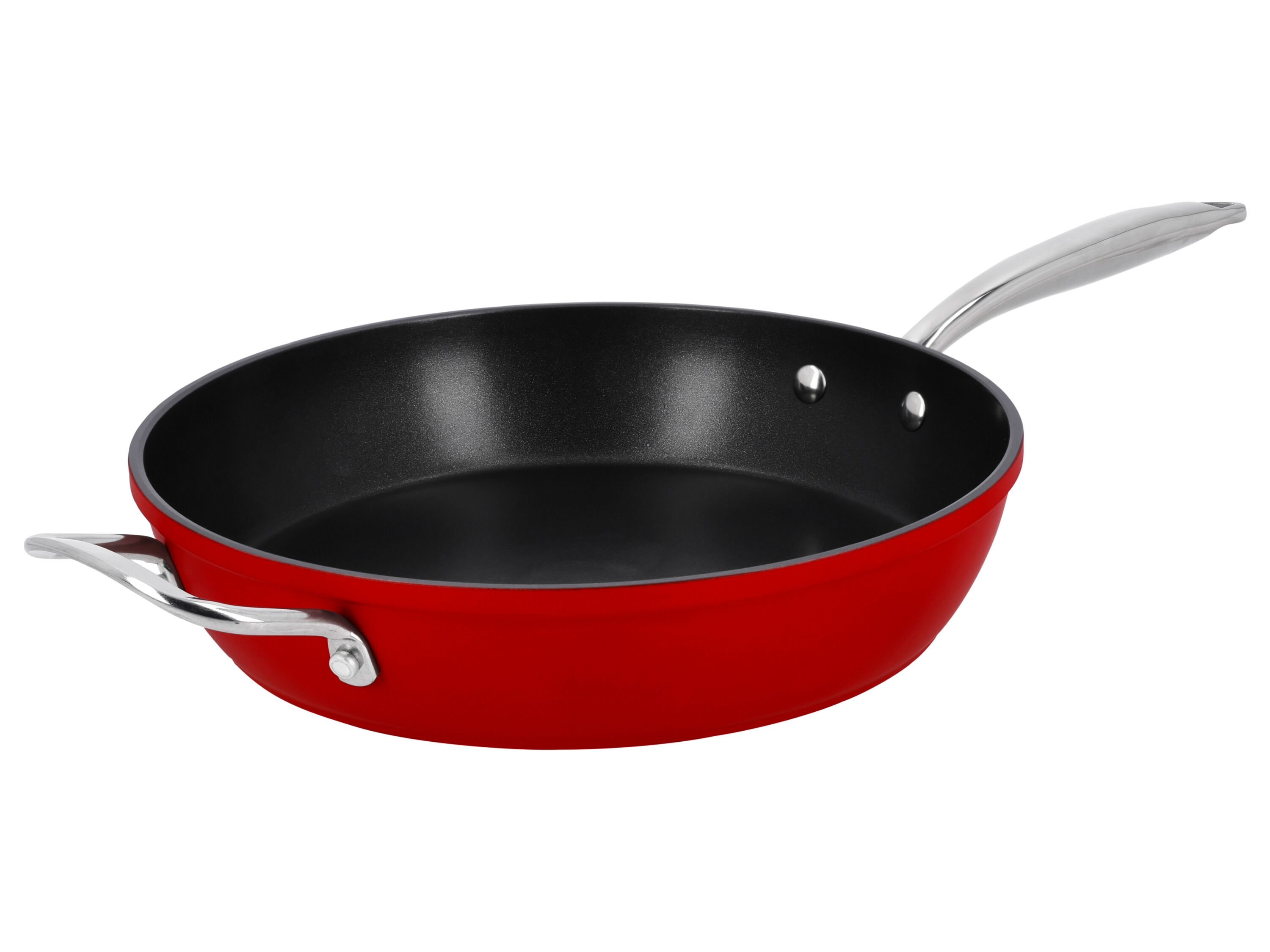 SILVERCREST Koekenpan 28 cm (Rood) - 4052916950982