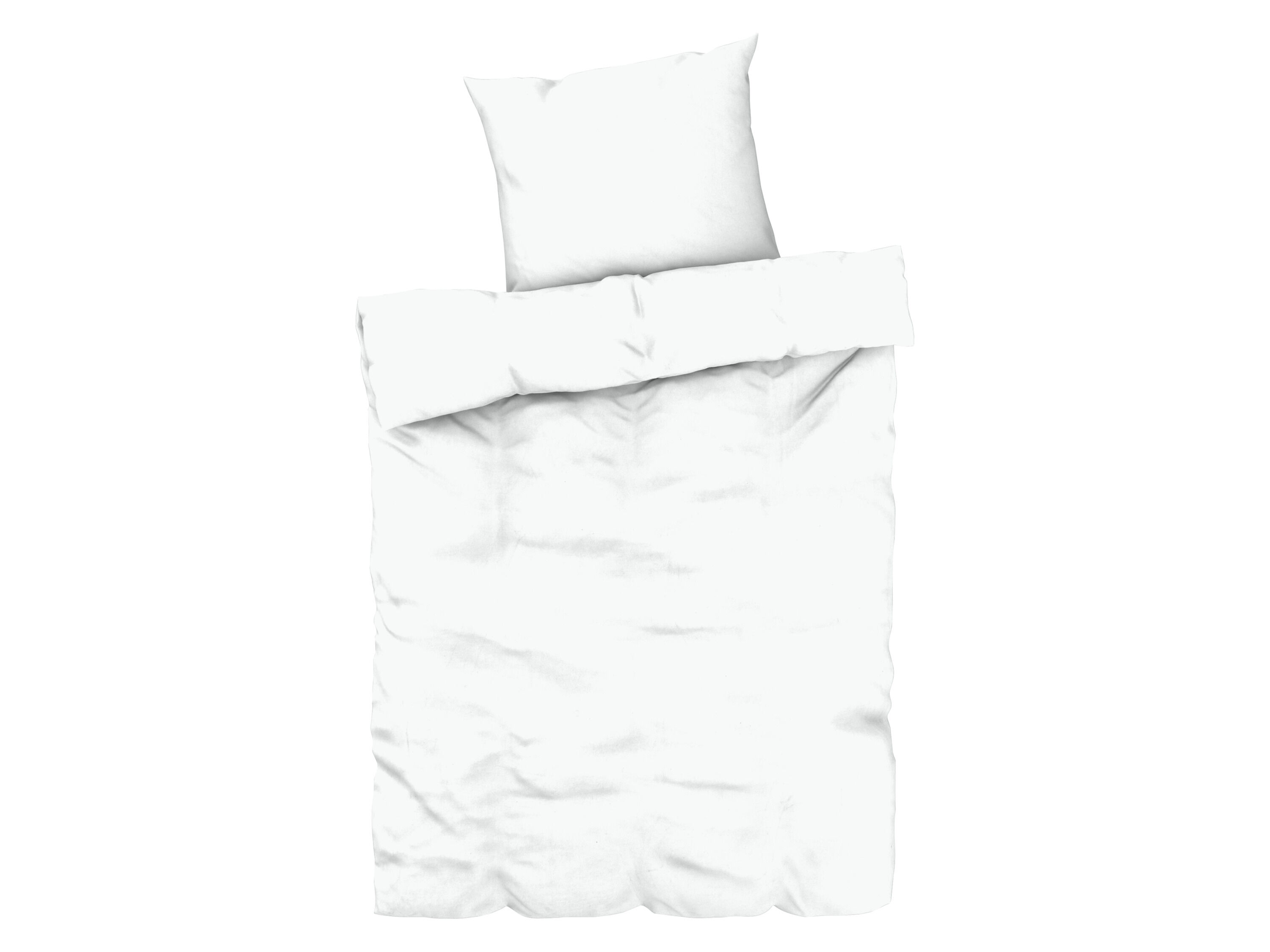 LIVARNO home Linnen dekbedovertrek 140 x 200 cm (Wit) - 4052916325070