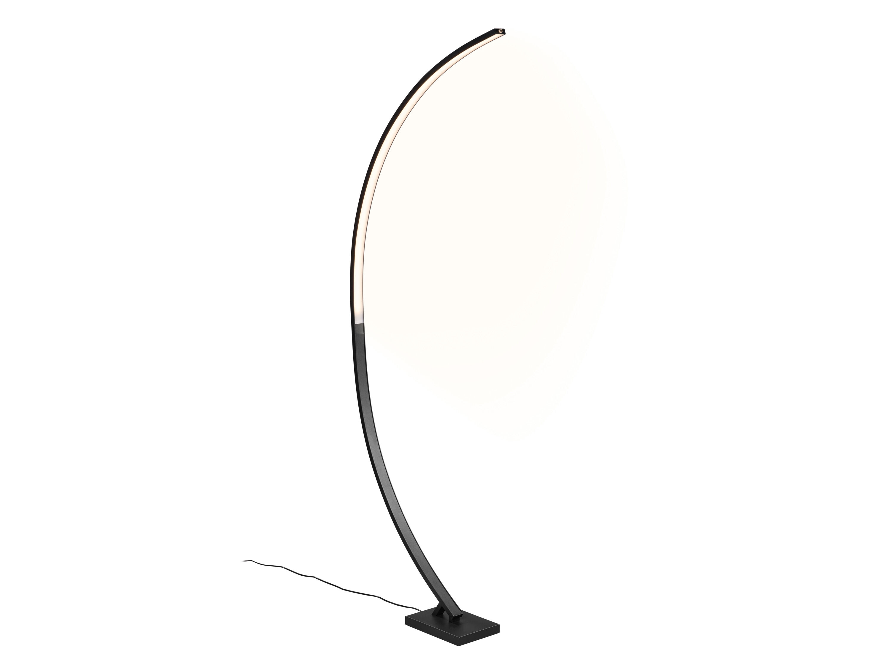 LIVARNO Staande LED-lamp (Booglamp, Zwart mat) - 4052916917831