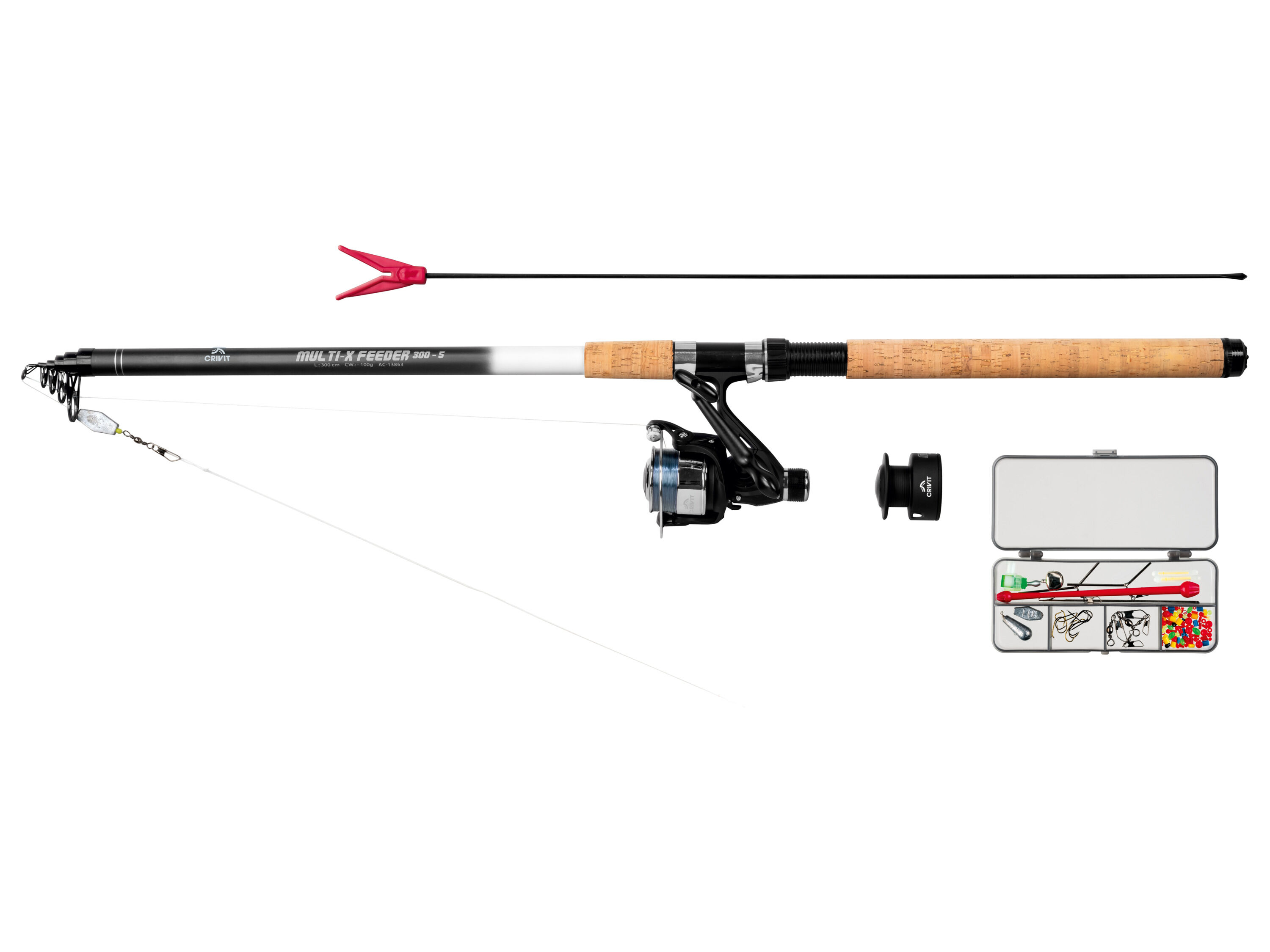 CRIVIT Hengelset (Grond-/feederhengelset 300) - 4052916351116