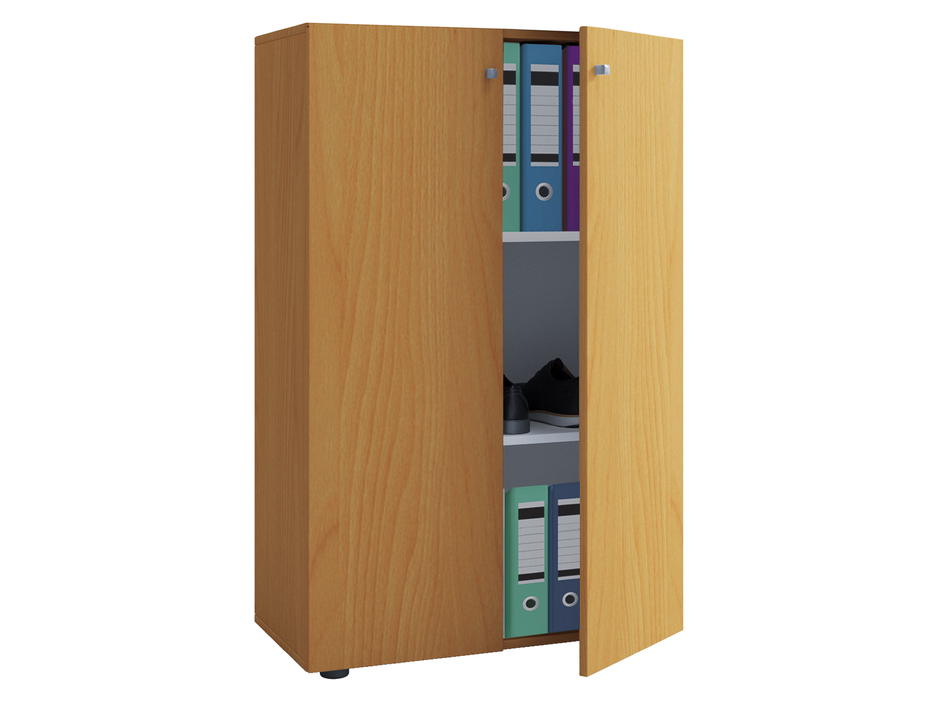 VCM Kast Lona (Openslaande deuren, beuken, XL) - 4051814370960