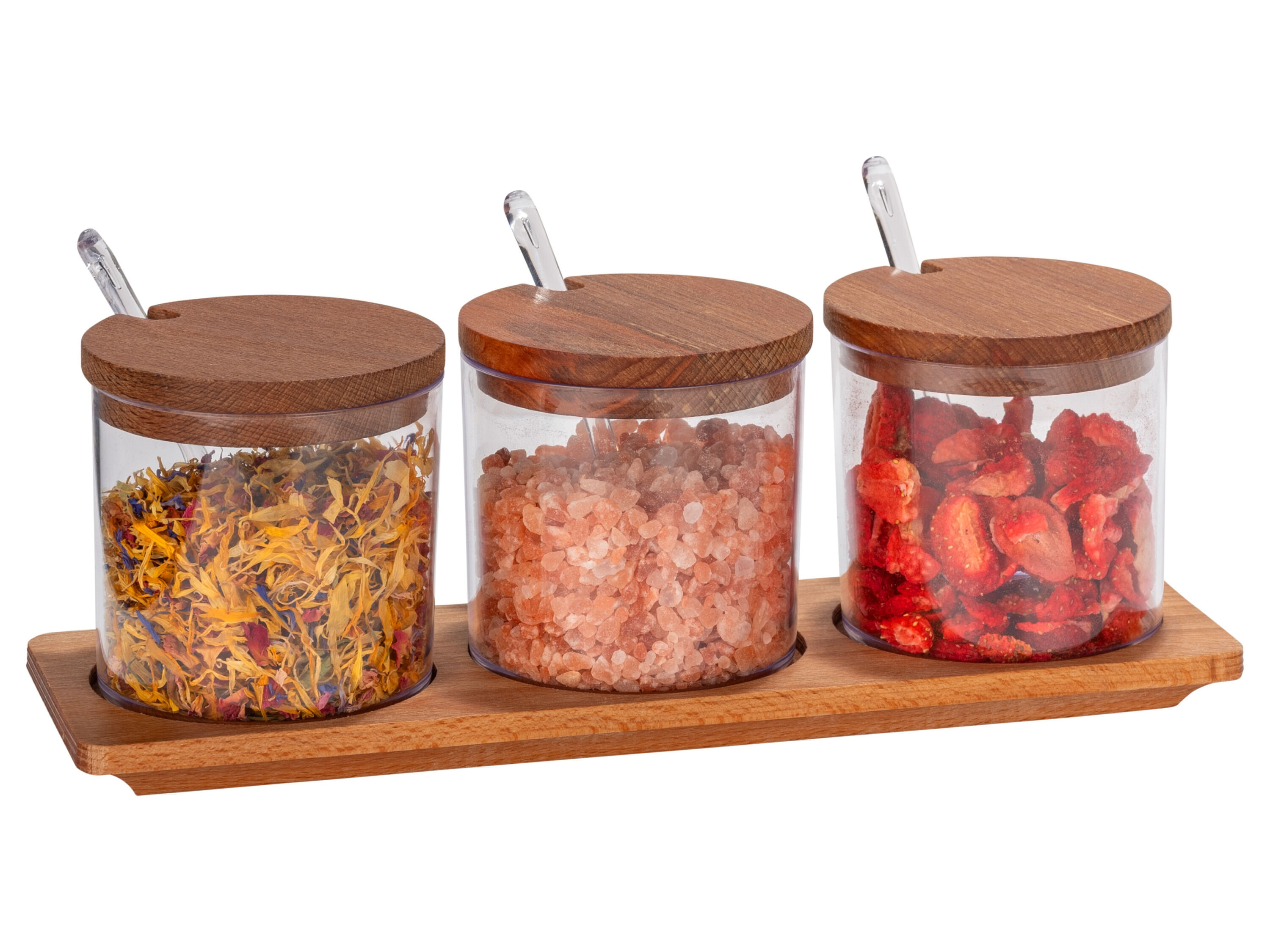 Wenko Kruidenpotjes (rond met lepel, set van 3) - 4008838477595