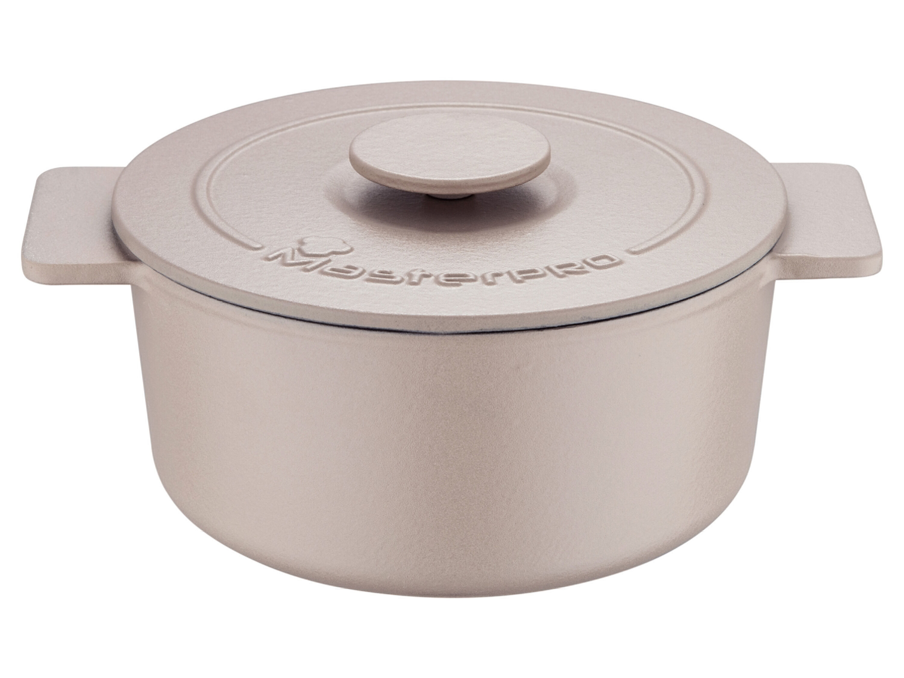 Masterpro Gietijzeren pan 26 x 12 cm (Beige) - 6942423908645