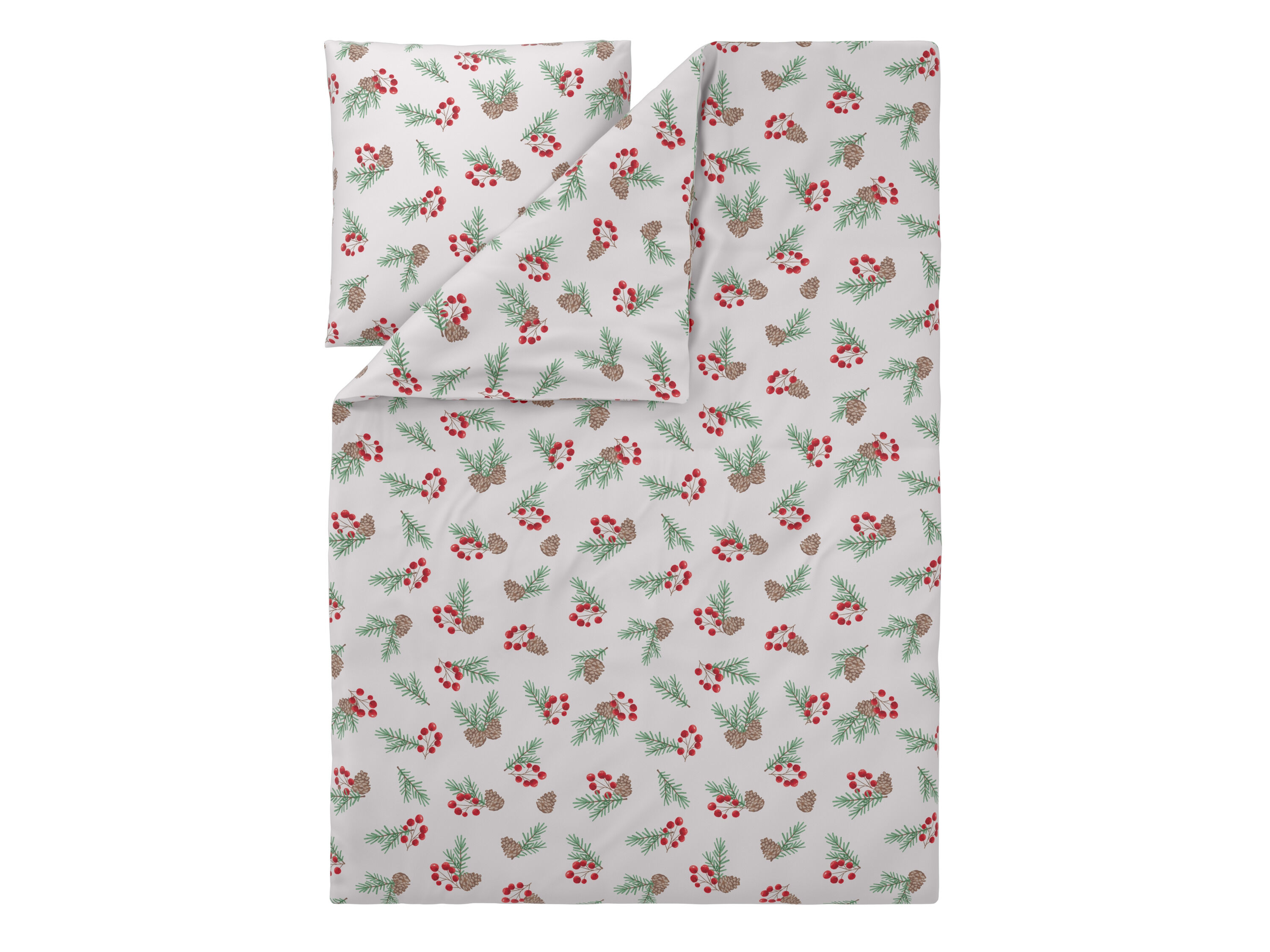 LIVARNO Dekbedovertrek 200 x 200 cm (Dennentakken) - 4052916815205