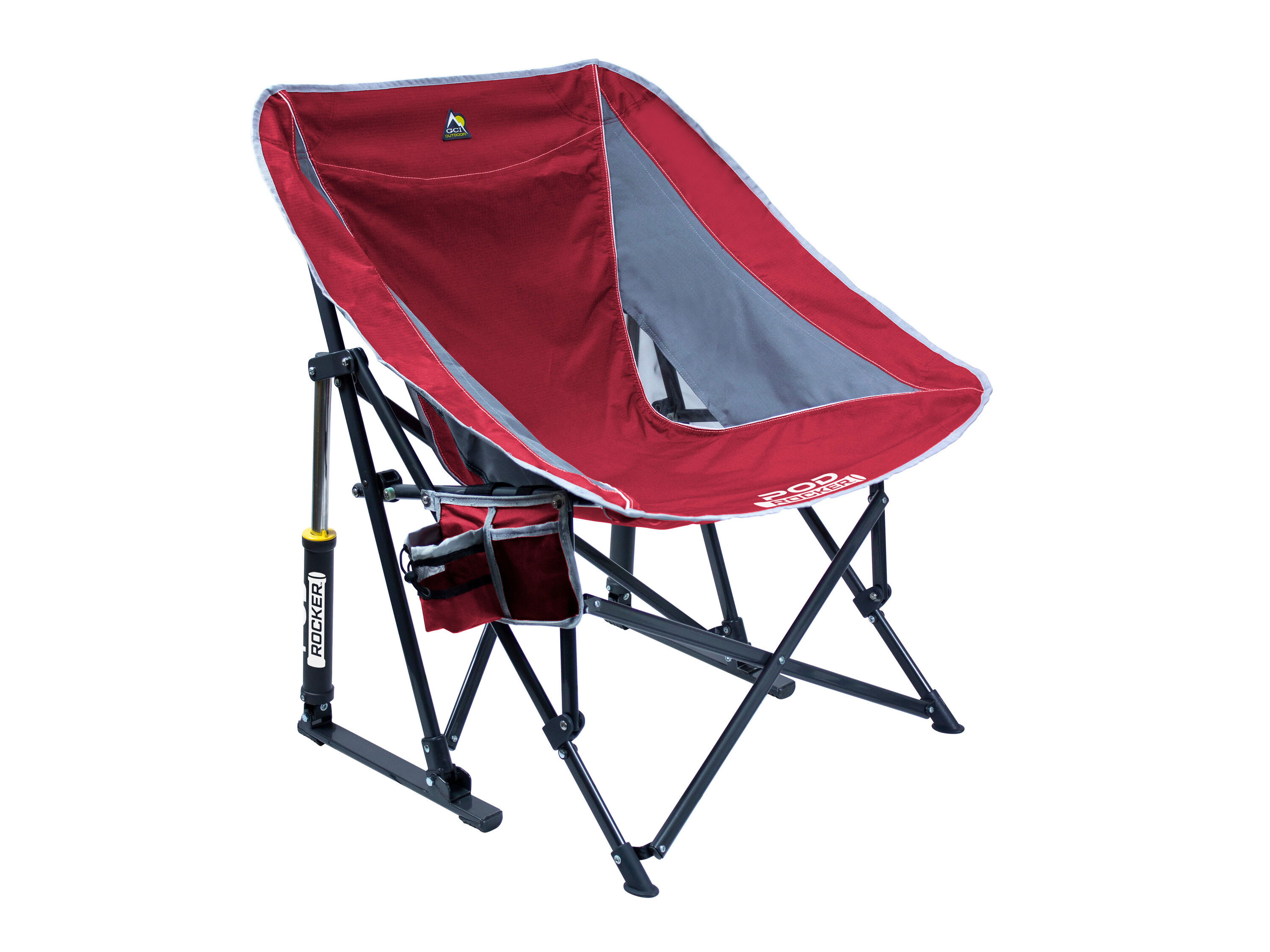 GCI Pod Rocker Campingstoel met schommelfunctie (rood) - 0631444006565