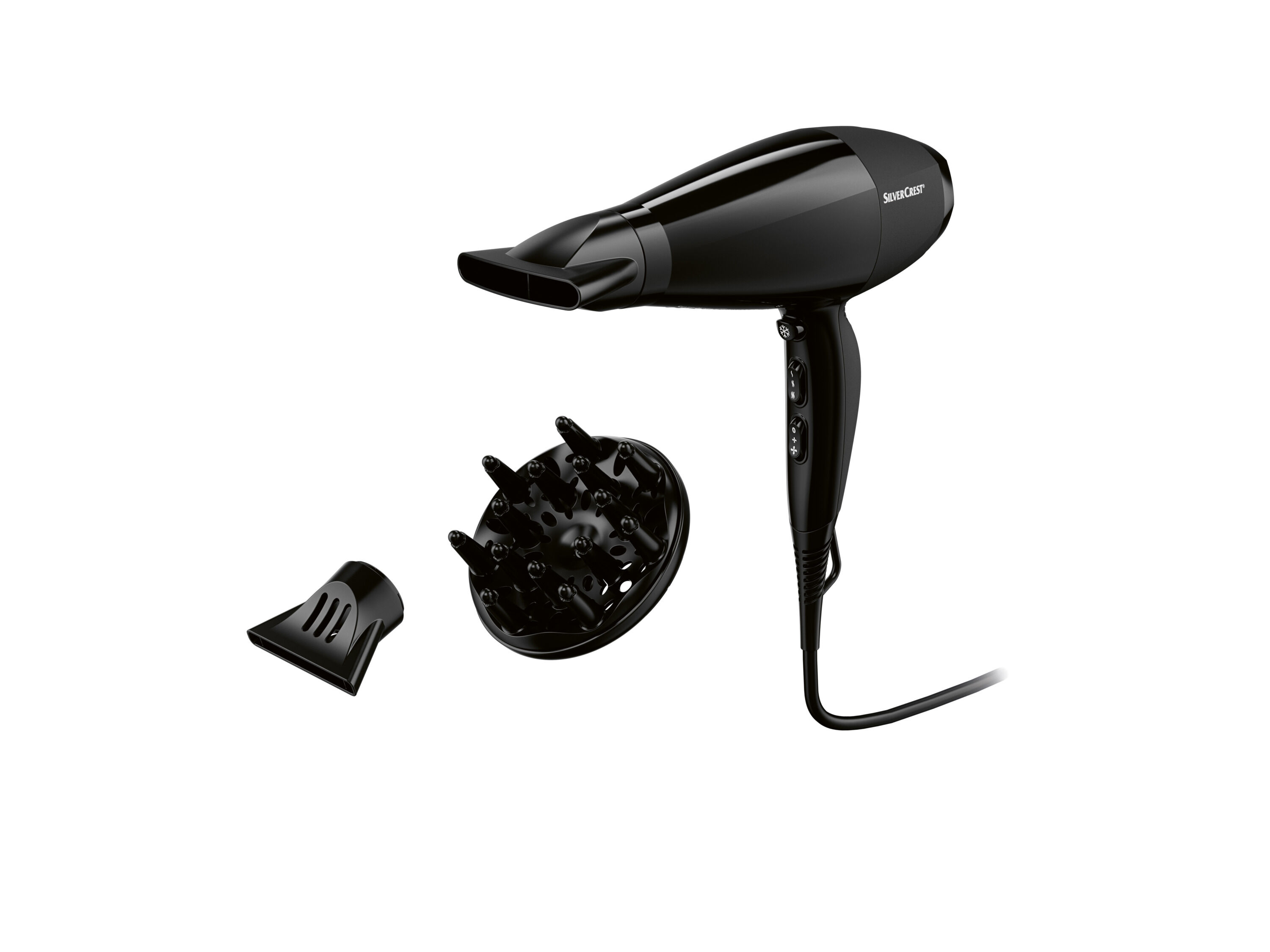 SILVERCREST PERSONAL CARE Föhn (Zwart) - 4052916457856