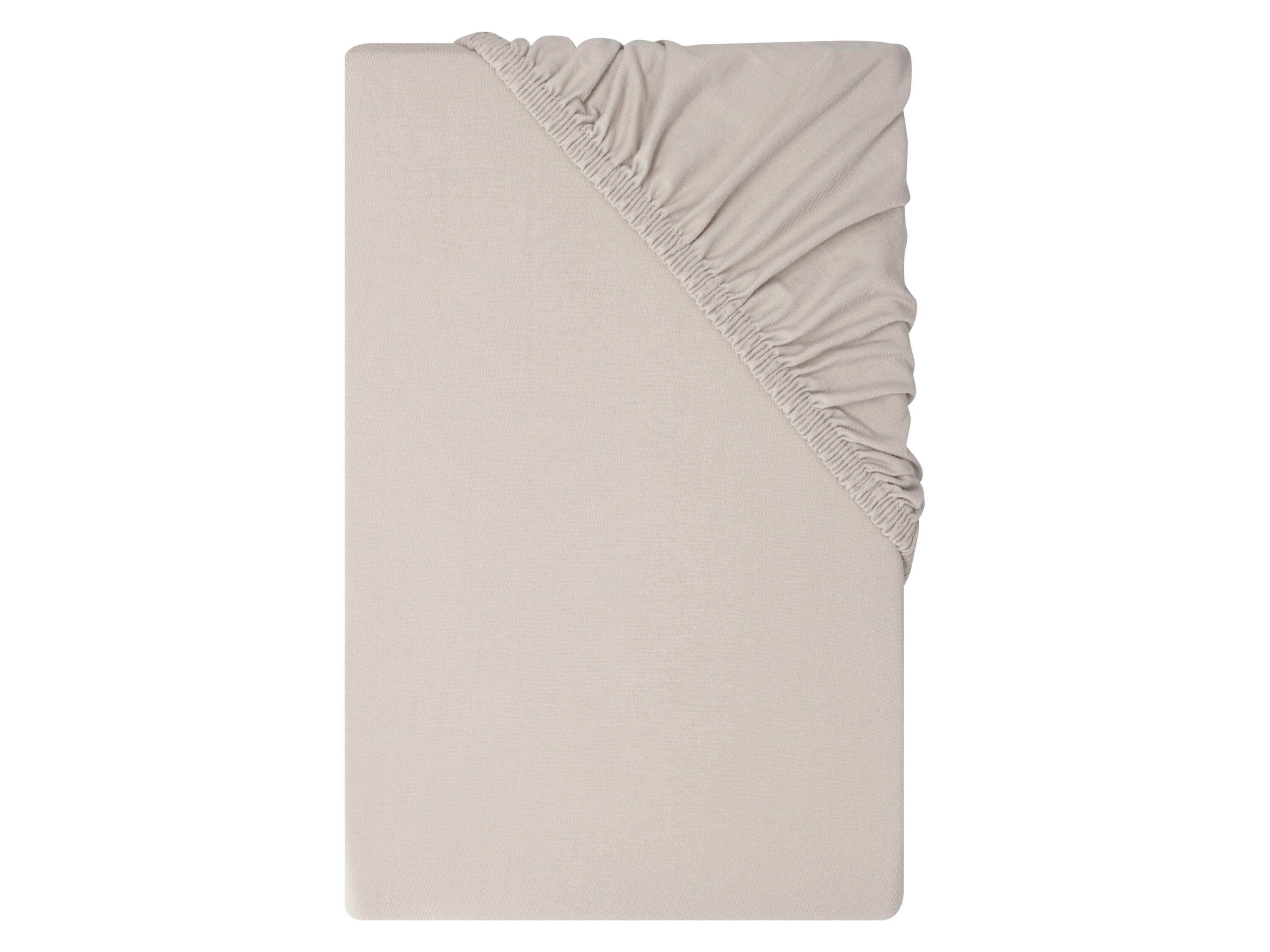 LIVARNO Jersey hoeslaken 140-160 x 200 cm (Beige) - 4052916948422