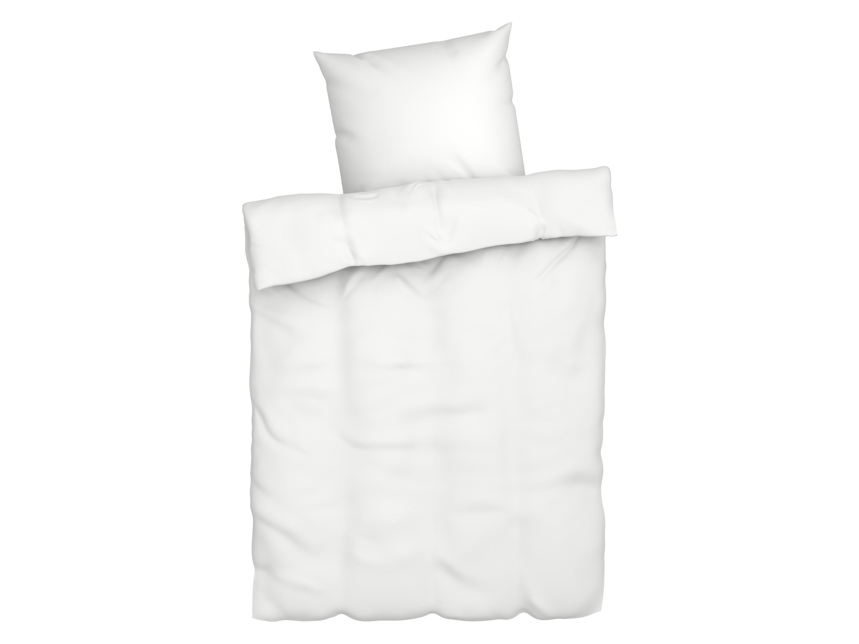 LIVARNO home Mousseline dekbedovertrek 140 x 200 cm (Wit) - 4052916588833