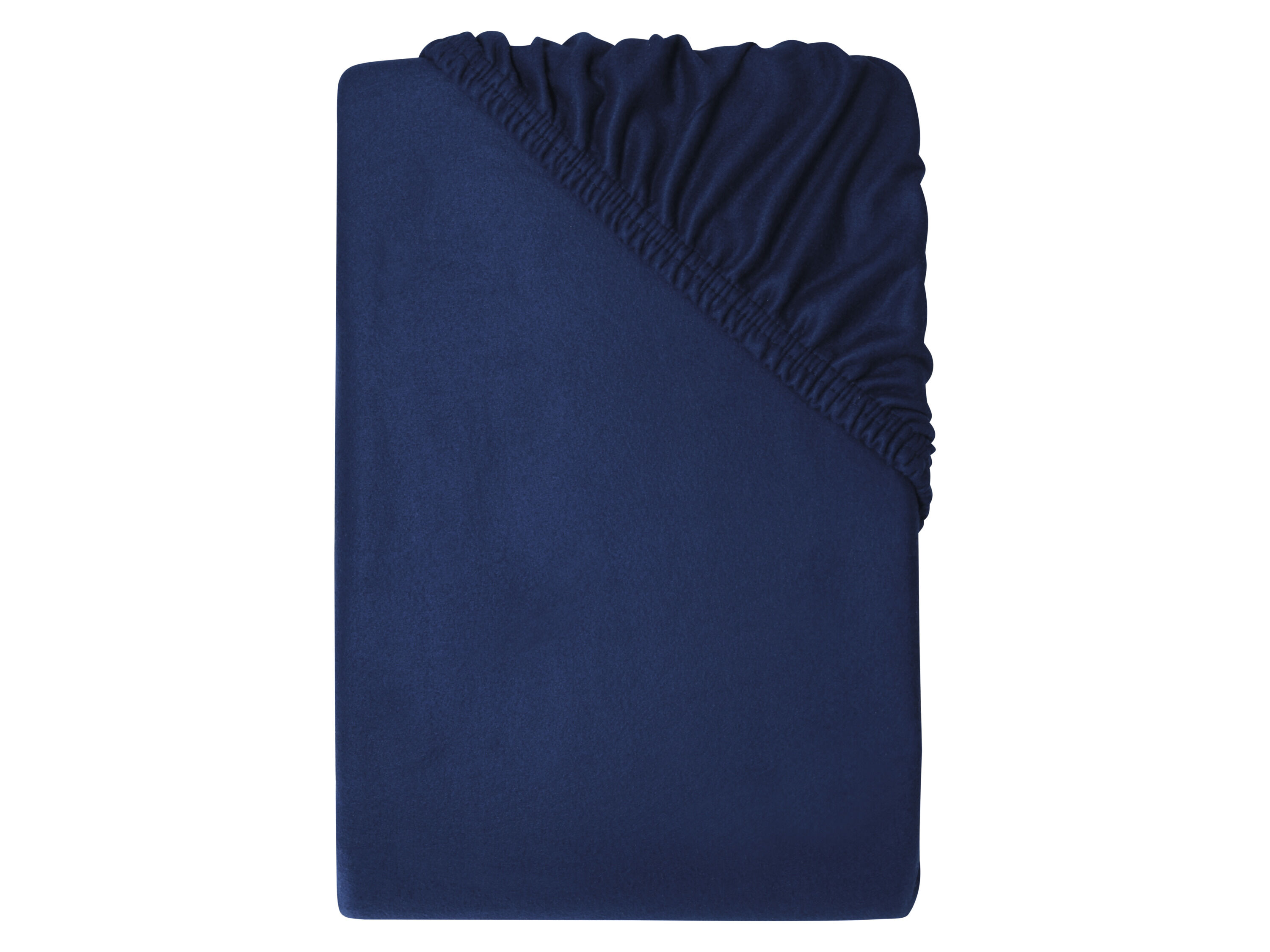 LIVARNO Fleece hoeslaken 140-160 x 200 cm (Blauw) - 4052916865156