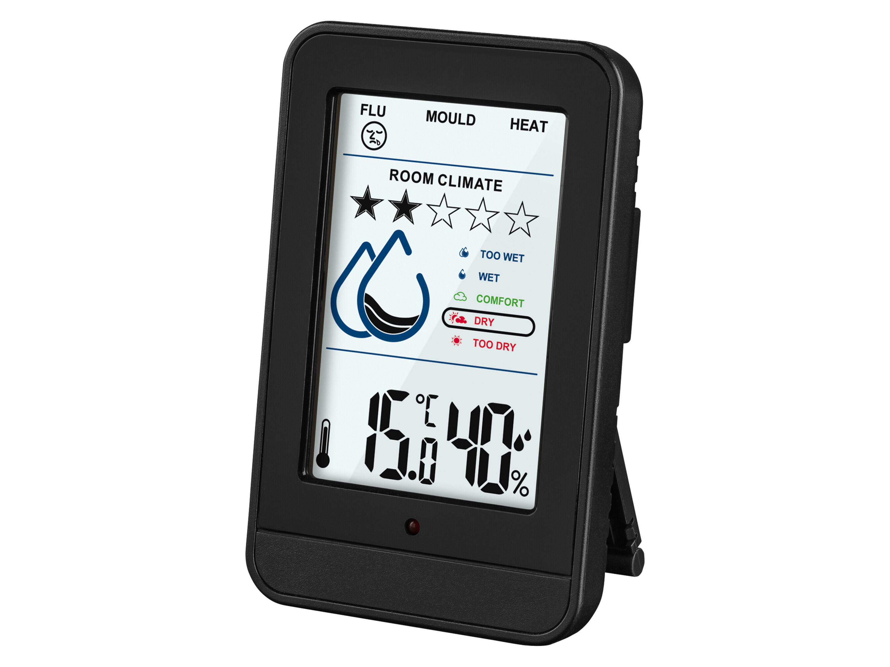 LIVARNO Weerstation (Zwart) - 4052916709344