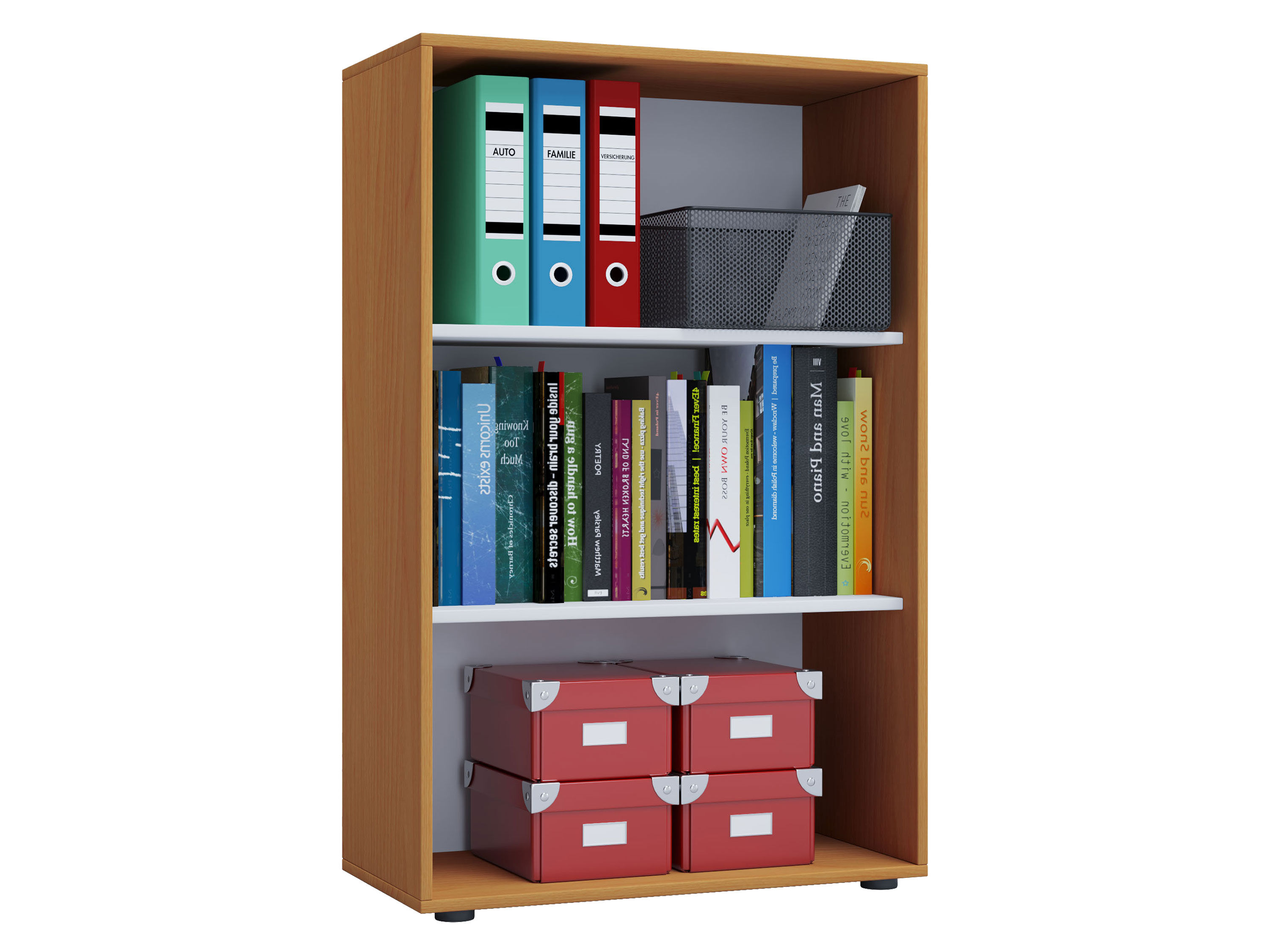 VCM Kast Lona (Zonder deuren, beuken, XL) - 4051814370816
