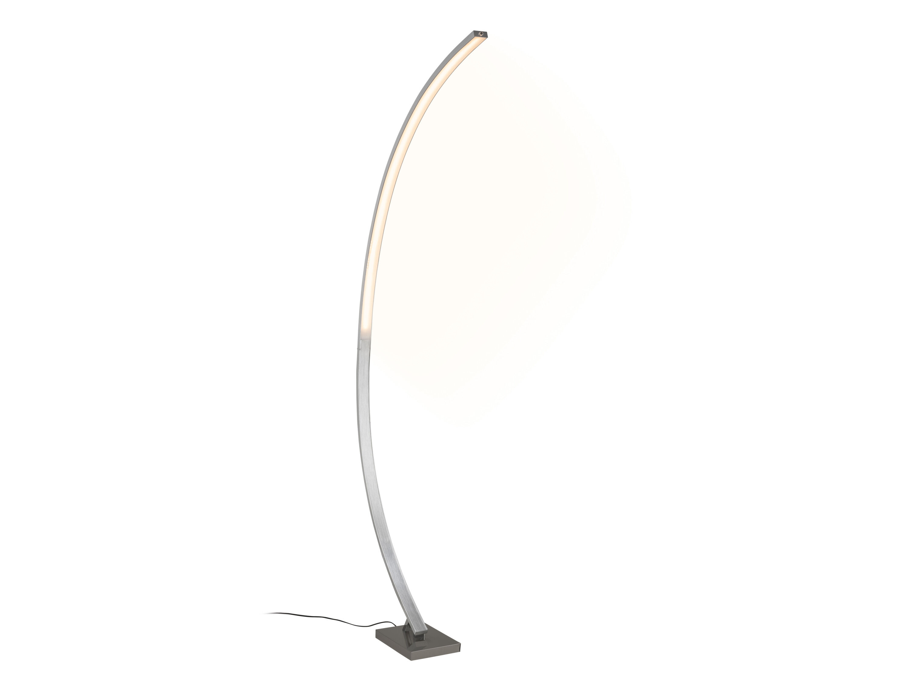 LIVARNO Staande LED-lamp (Booglamp, Matnikkel) - 4052916917794