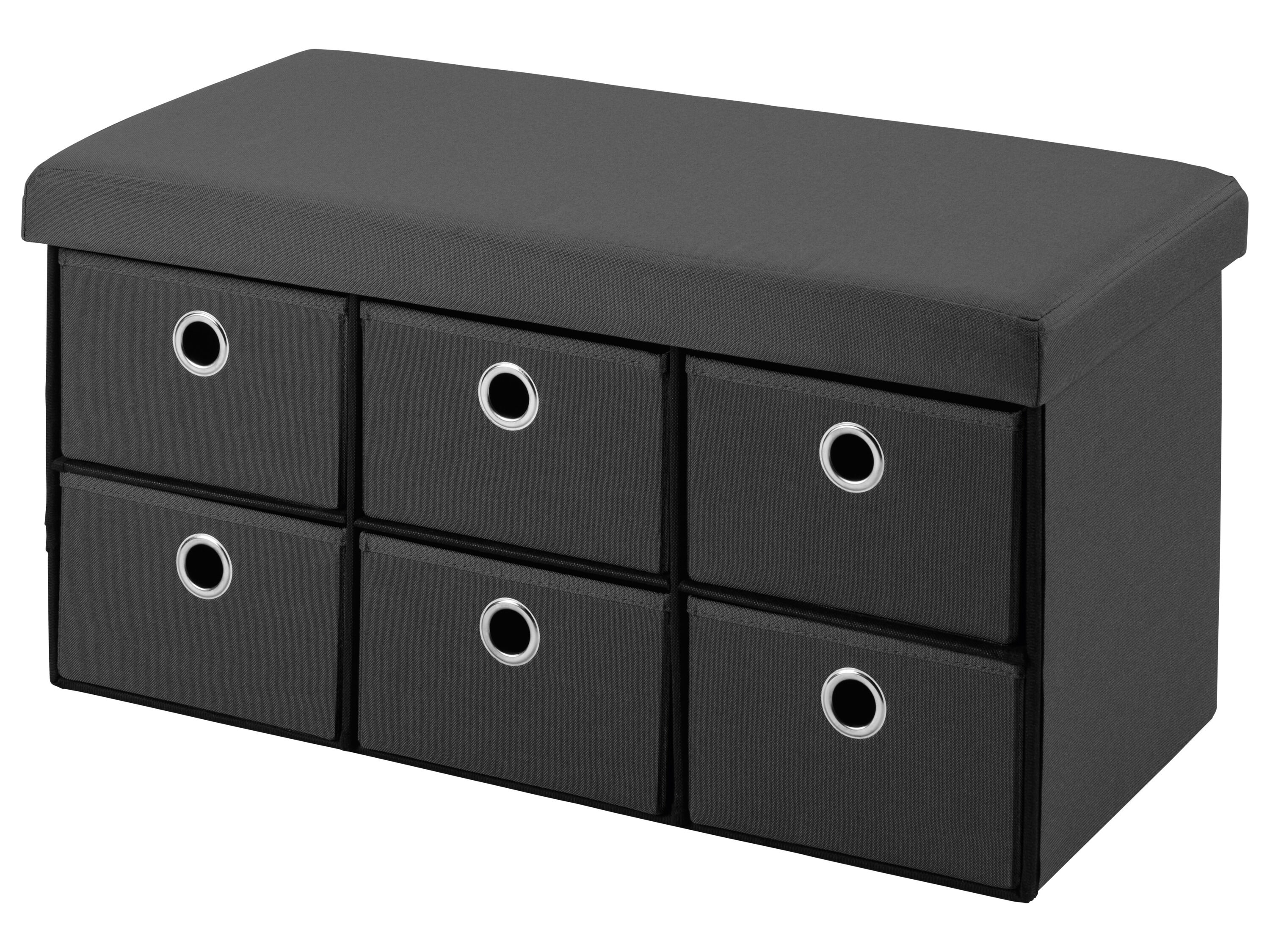 LIVARNO Opbergbank (Antraciet) - 4052916998878