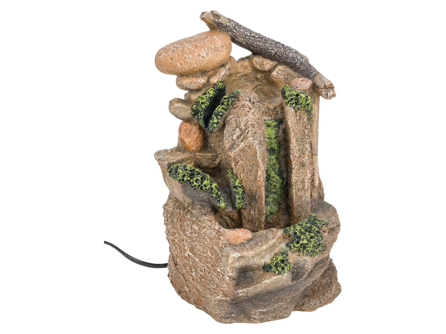 LIVARNO home Kamerfontein met LED (Stenen) - 4055334705561