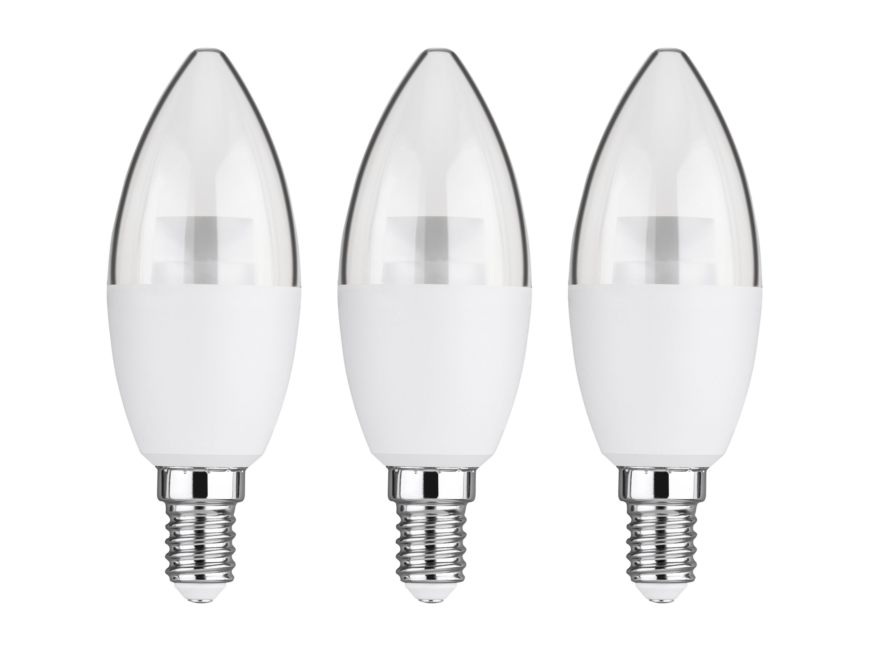 LIVARNO Set van 2 of 3 LED-lampen (3 kaarsen 4,9W E14) - 4052916888100