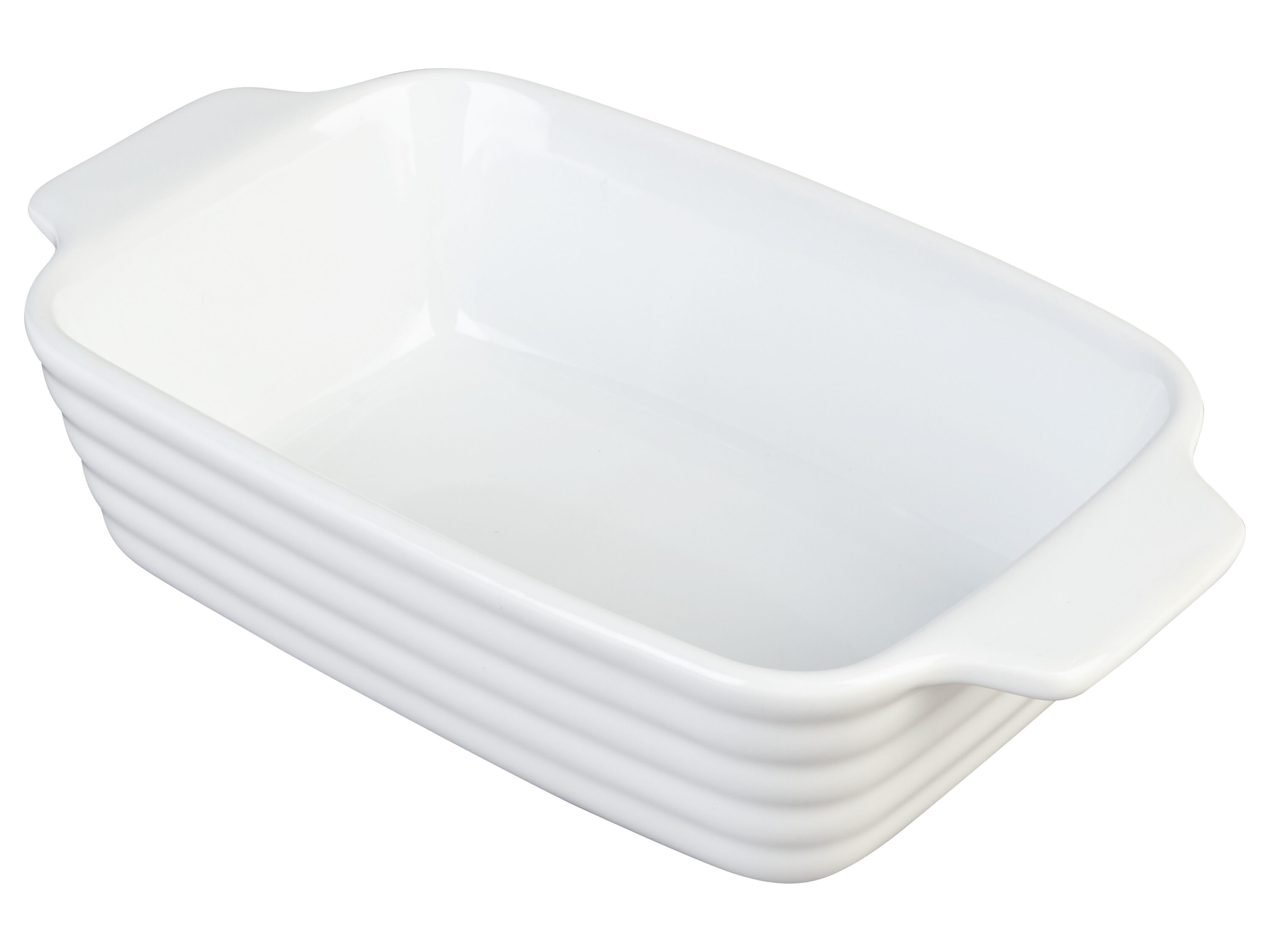 LIVARNO home Ovenschalen (Groot wit) - 4052916479810