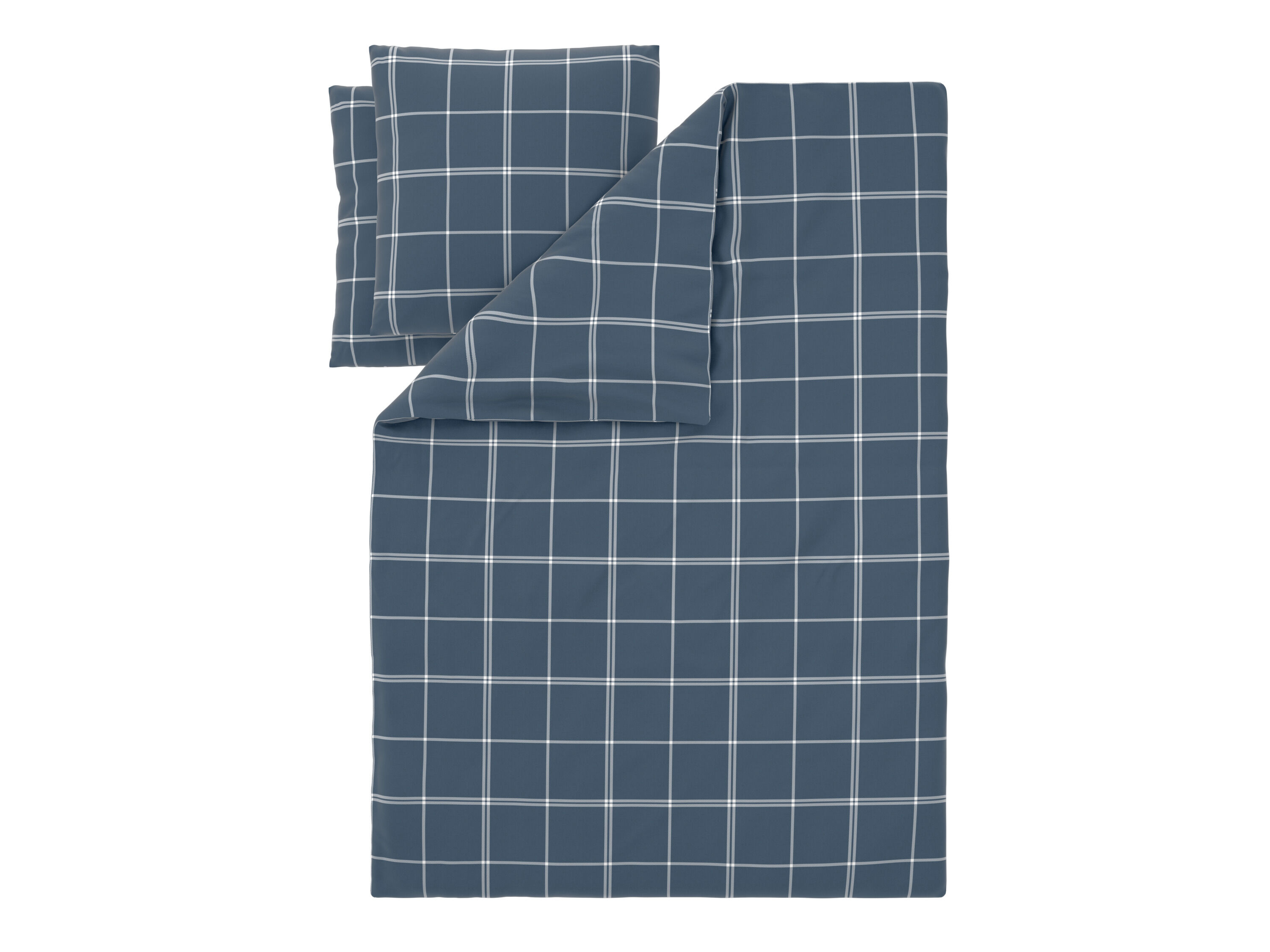 LIVARNO Dekbedovertrek 240 x 220 cm (Blauw) - 4052916849897