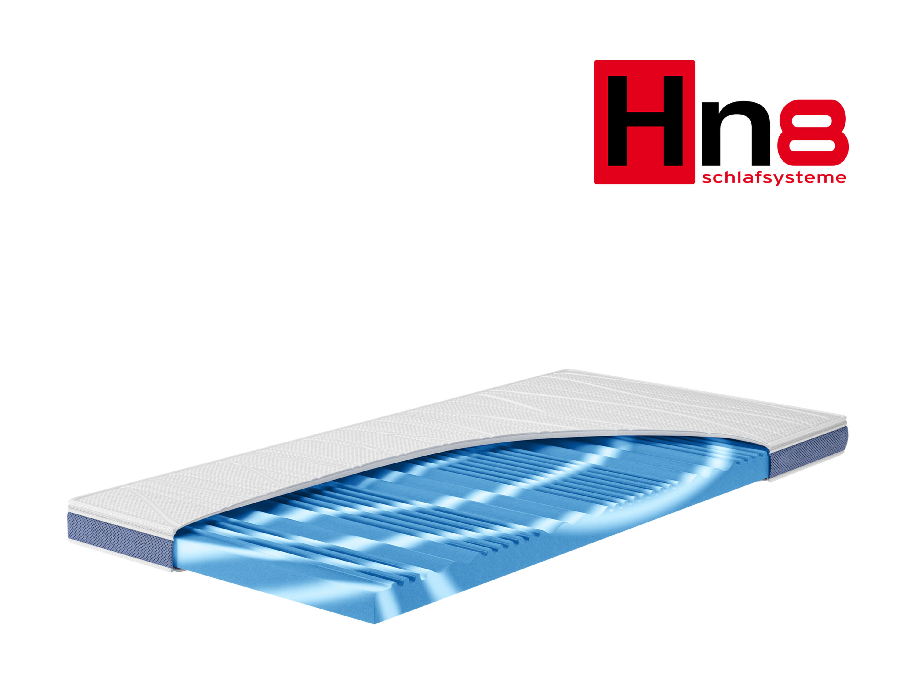 Hn8 Schlafsysteme Gelschuimmatrastopper SURF 100 (Medium (H2), 120 x 200 cm) - 4046277454838