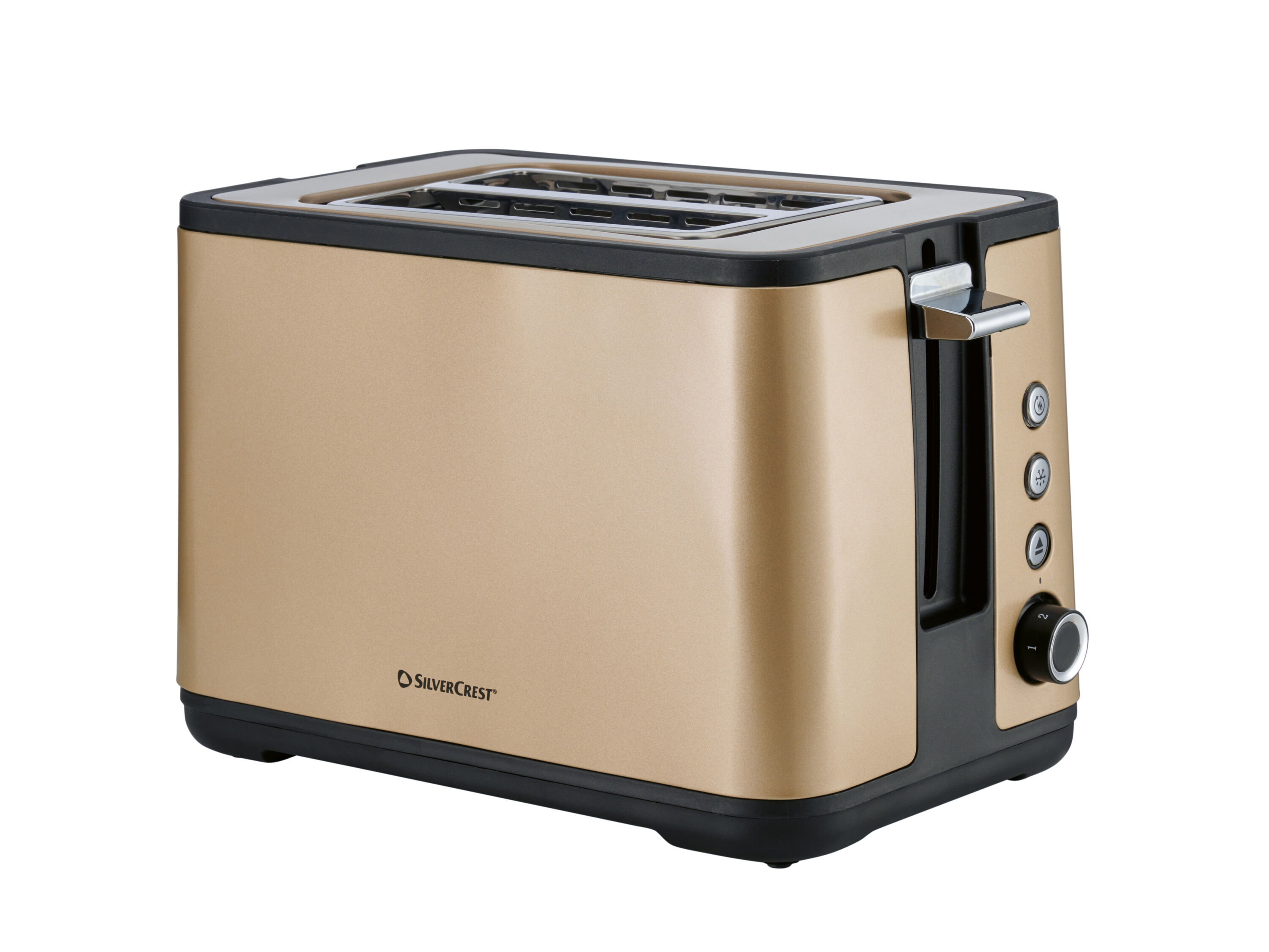 SILVERCREST Broodrooster 850 W (Champagnekleurig) - 4052916745632