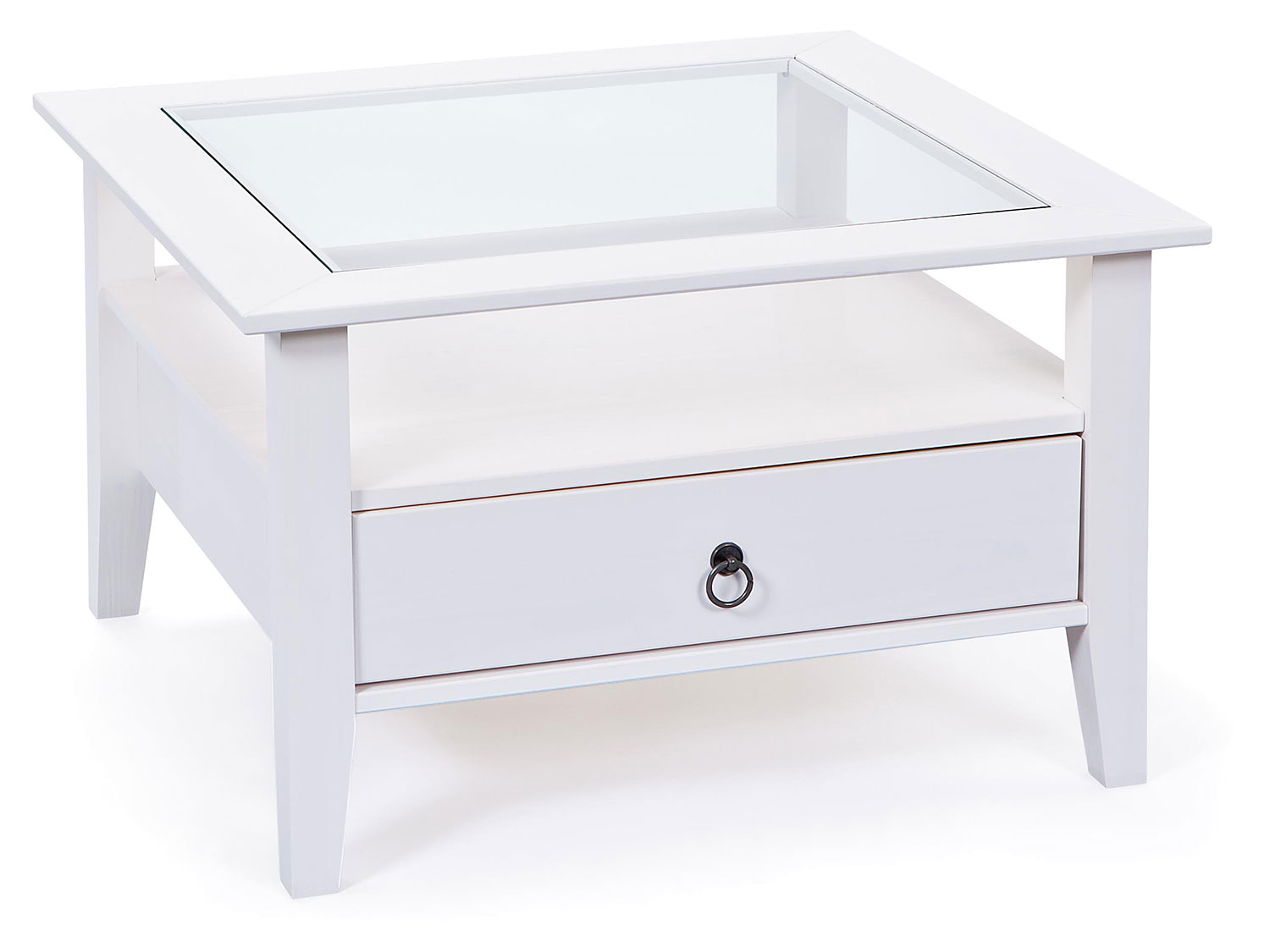 Inter Link Salontafel (Wit, 75 x 75 x 45 cm) - 4010340291514