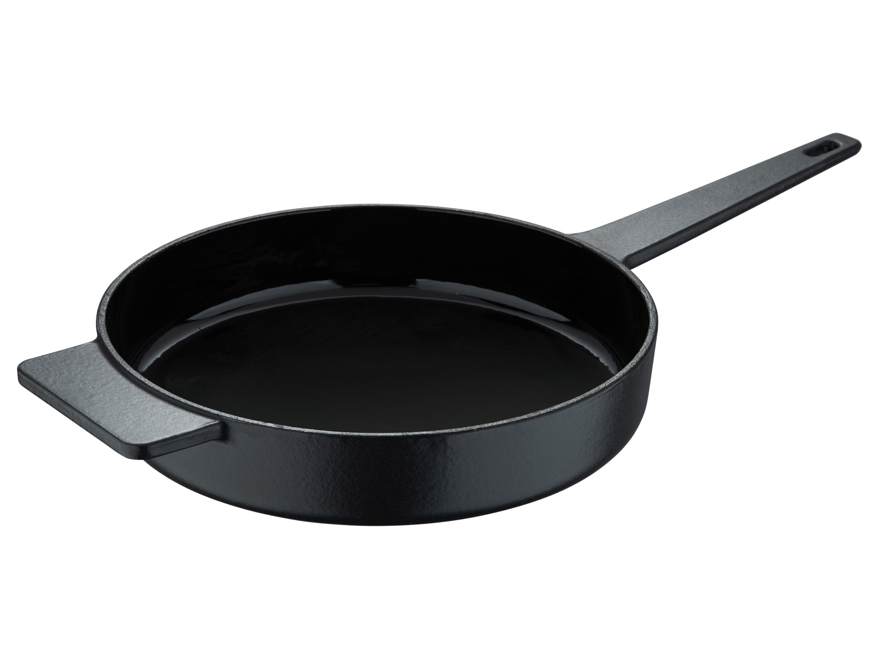 Masterpro Gietijzeren pan 25 cm (Zwart) - 6942423909154