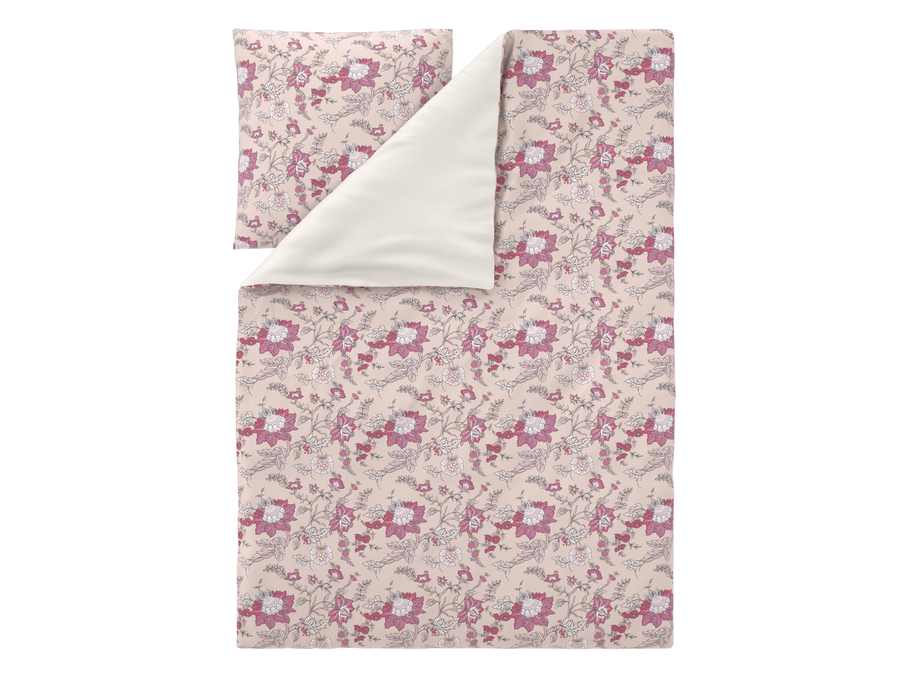 LIVARNO Satijnen beddengoed, 140 x 200 cm (Lichtroze) - 4052916942673