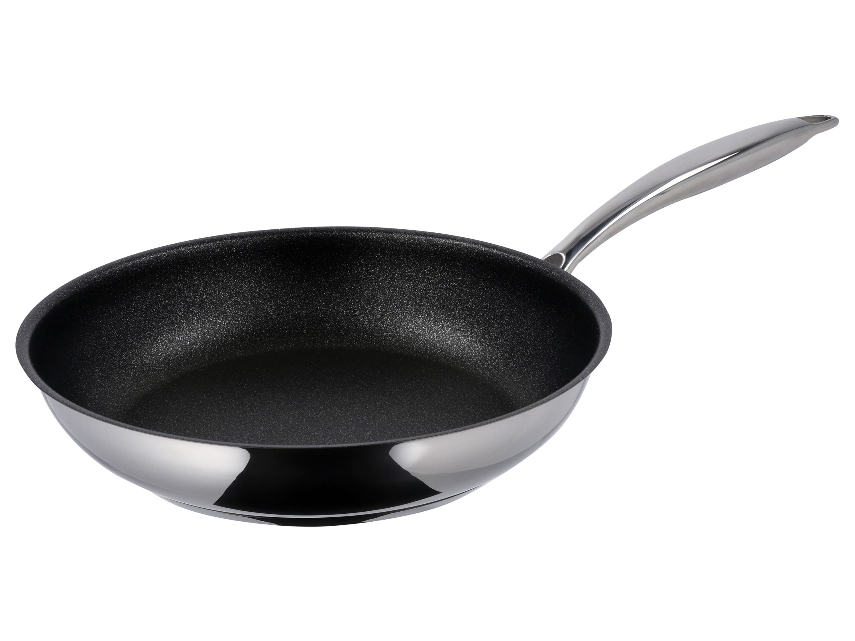 SILVERCREST RVS koekenpan 24 cm (Gecoat) - 4054599240770